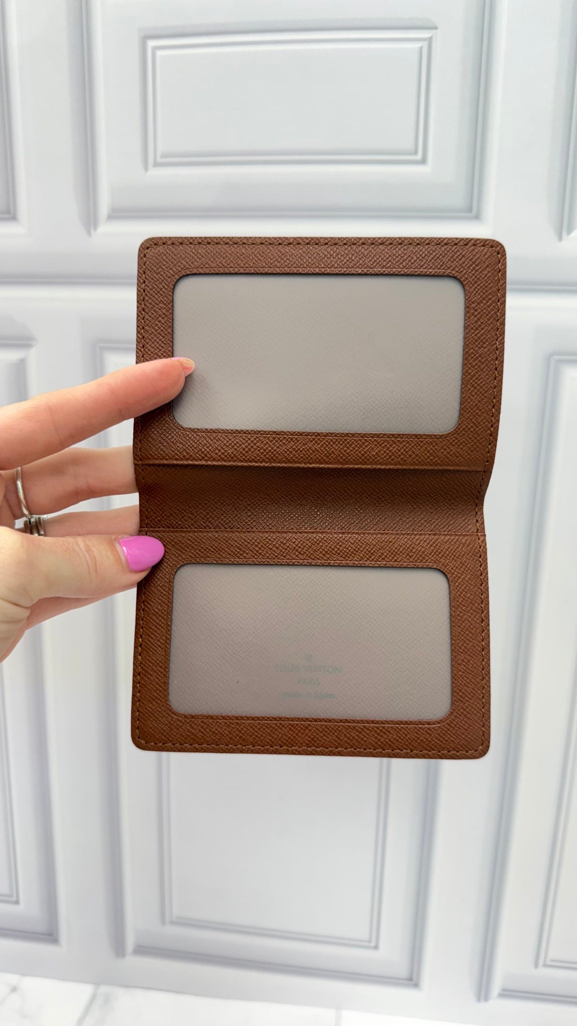 Louis Vuitton Monogram ID Card Case