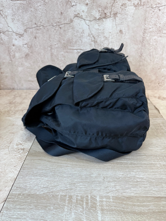 Prada Black Nylon Backpack