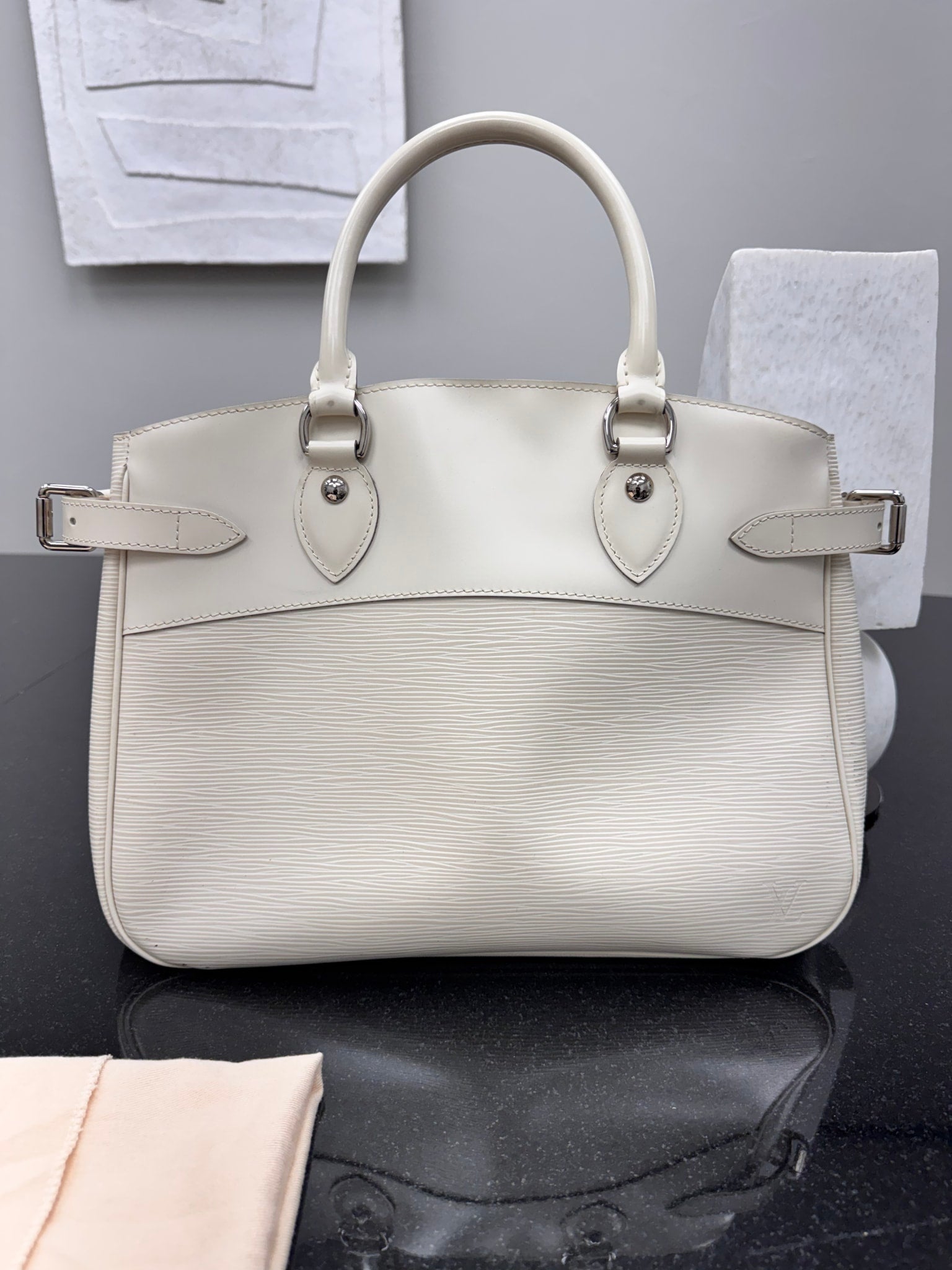 Louis Vuitton Ivory Epi Passy PM