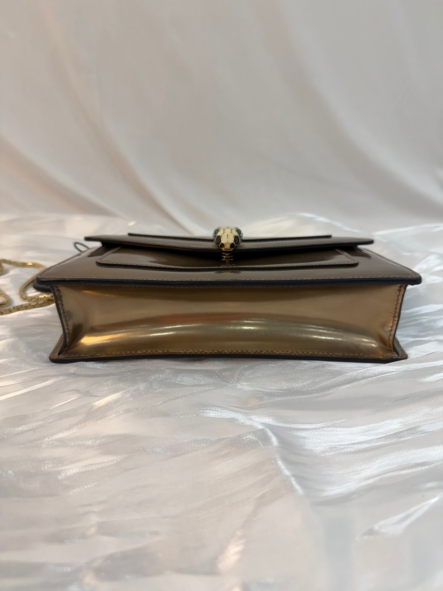 Bvlgari Bronze Serpenti Forever Chain Pochette