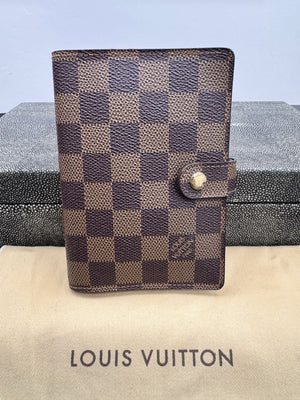 Louis Vuitton Damier Ebene Agenda PM