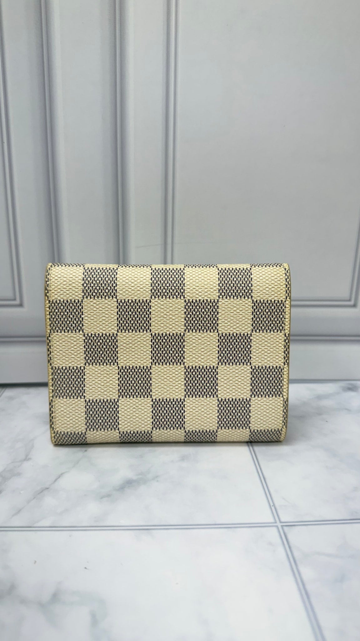 Louis Vuitton Damier Azur Pink Victorine Wallet