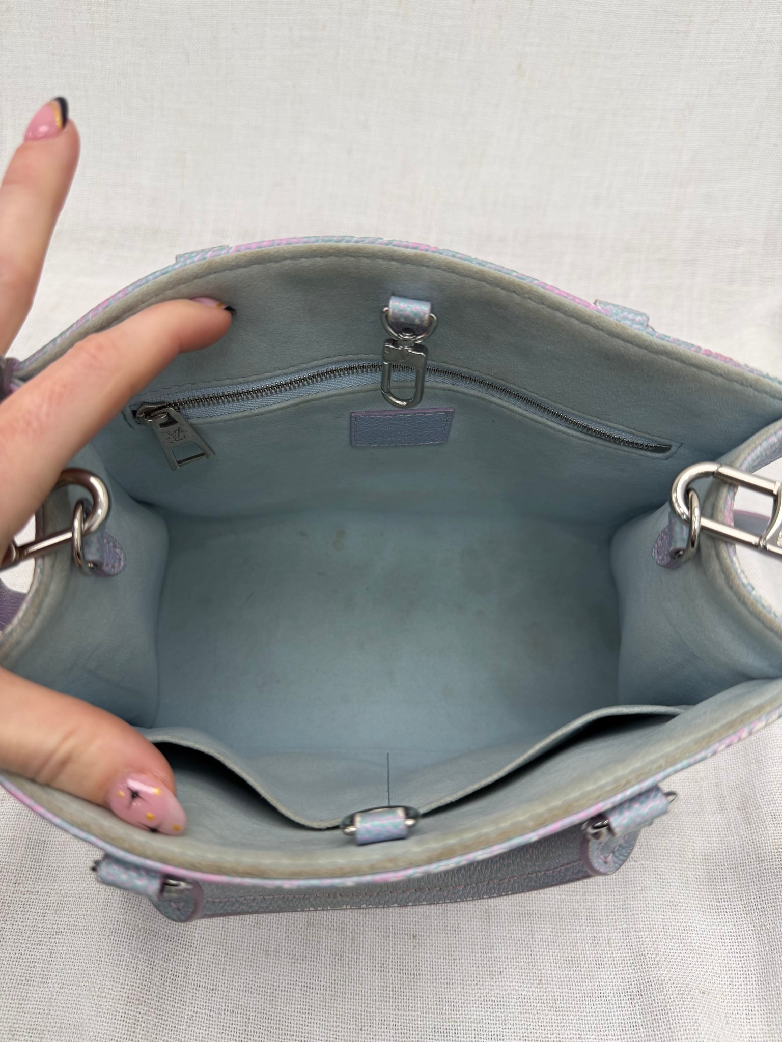 Louis Vuitton Lilas Empreinte Summer Stardust On The Go PM