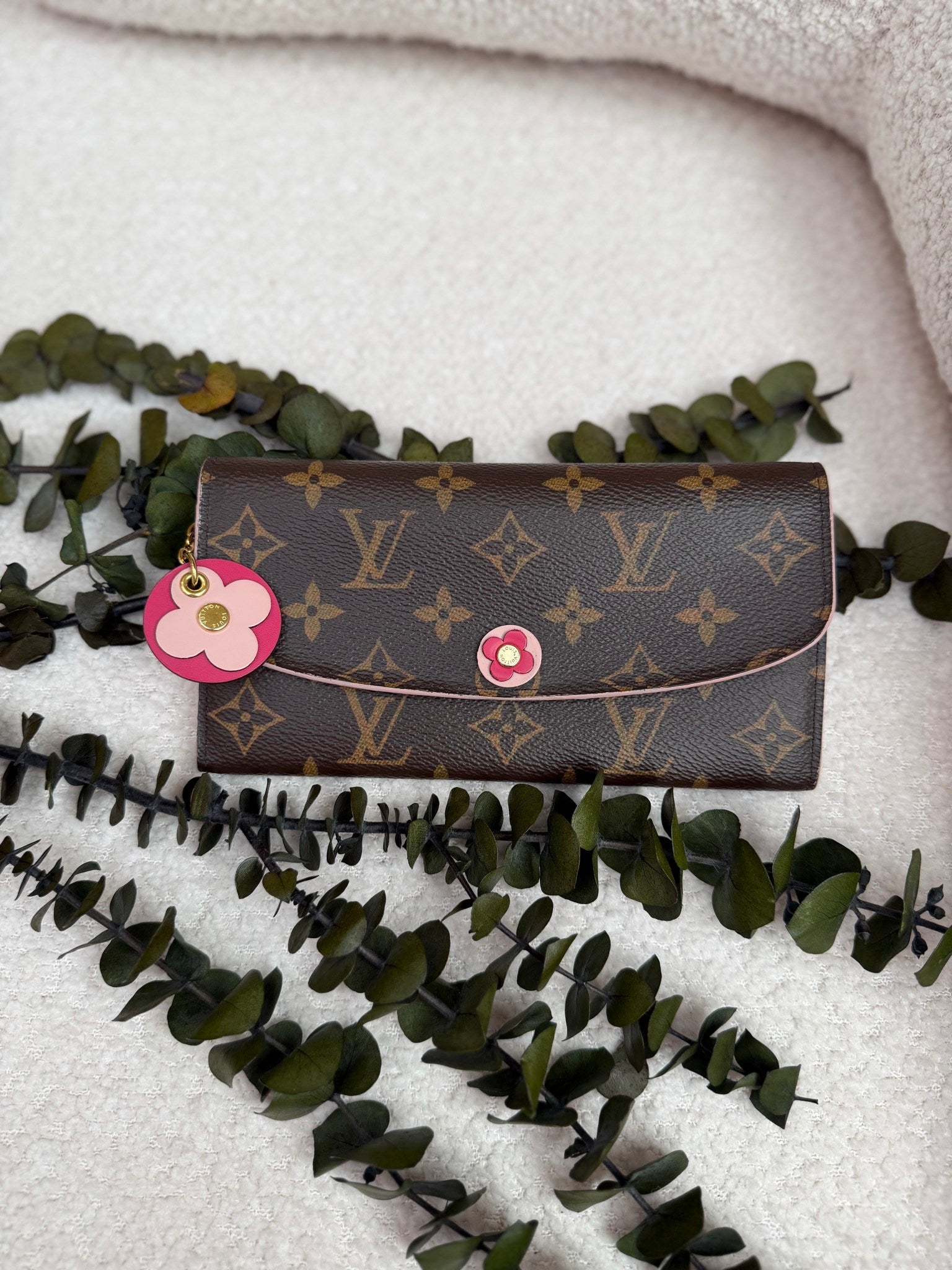 Louis Vuitton Monogram Blooming Flowers Emilie Wallet