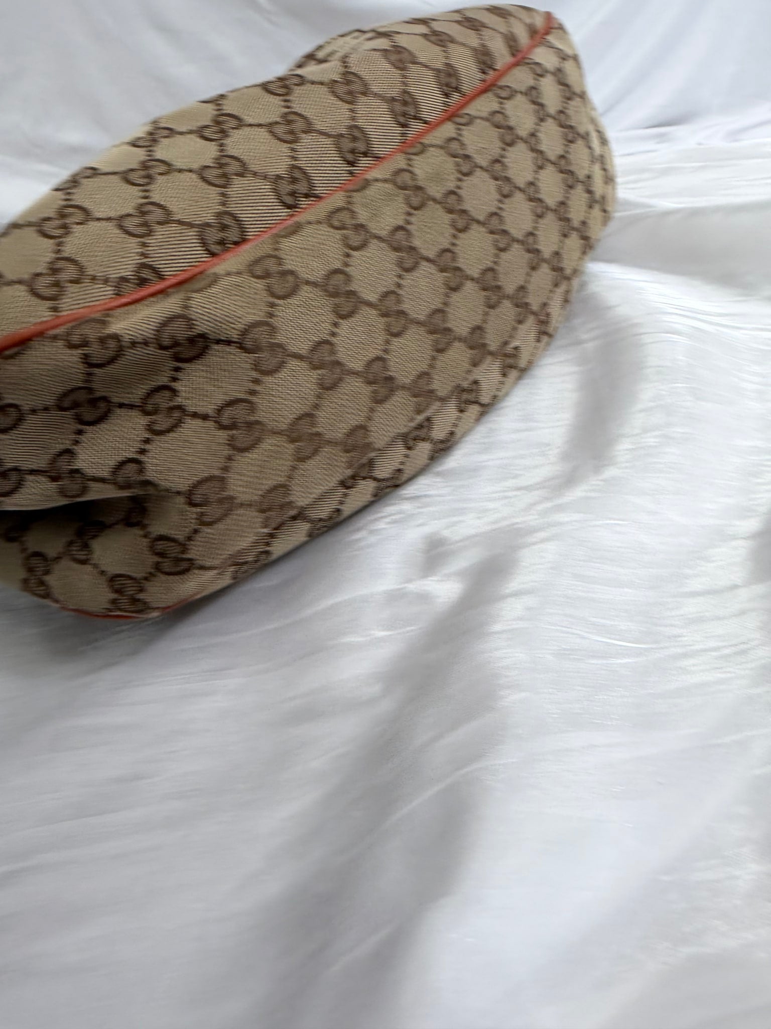 Gucci Brown GG Canvas Sukey Hobo Bag