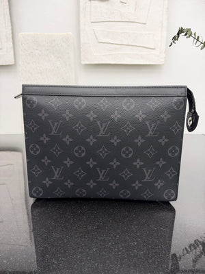 Louis Vuitton Monogram Eclipse Pochette Voyage MM