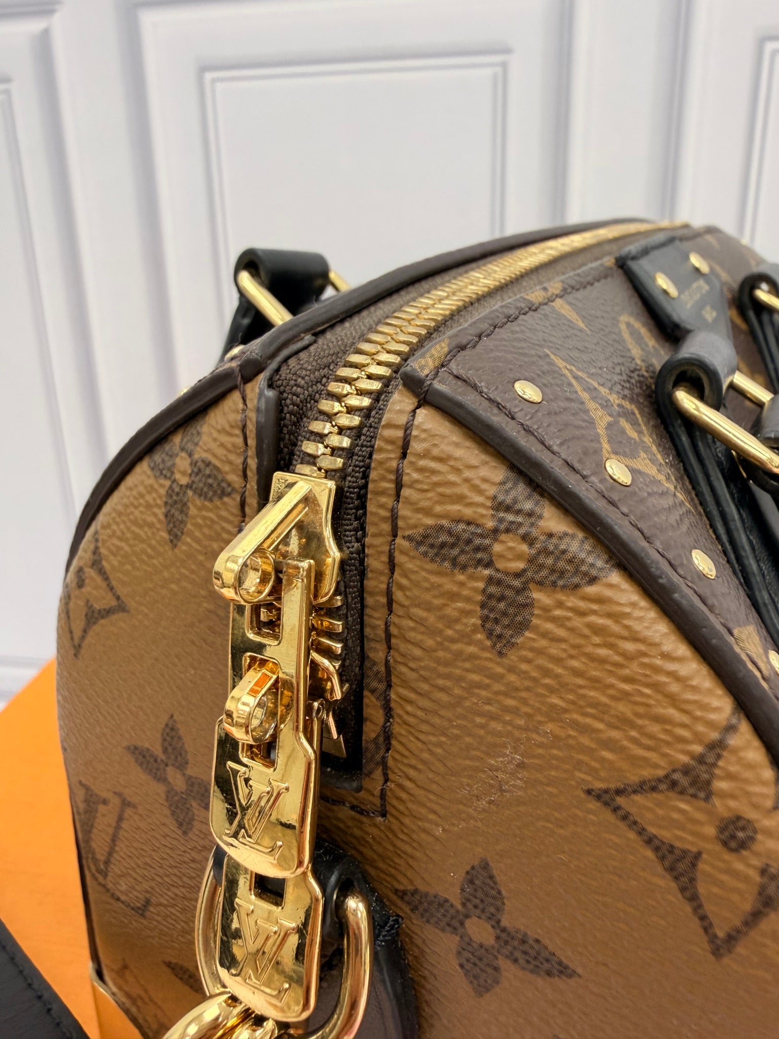 Louis Vuitton Monogram Speedy Trunk 20