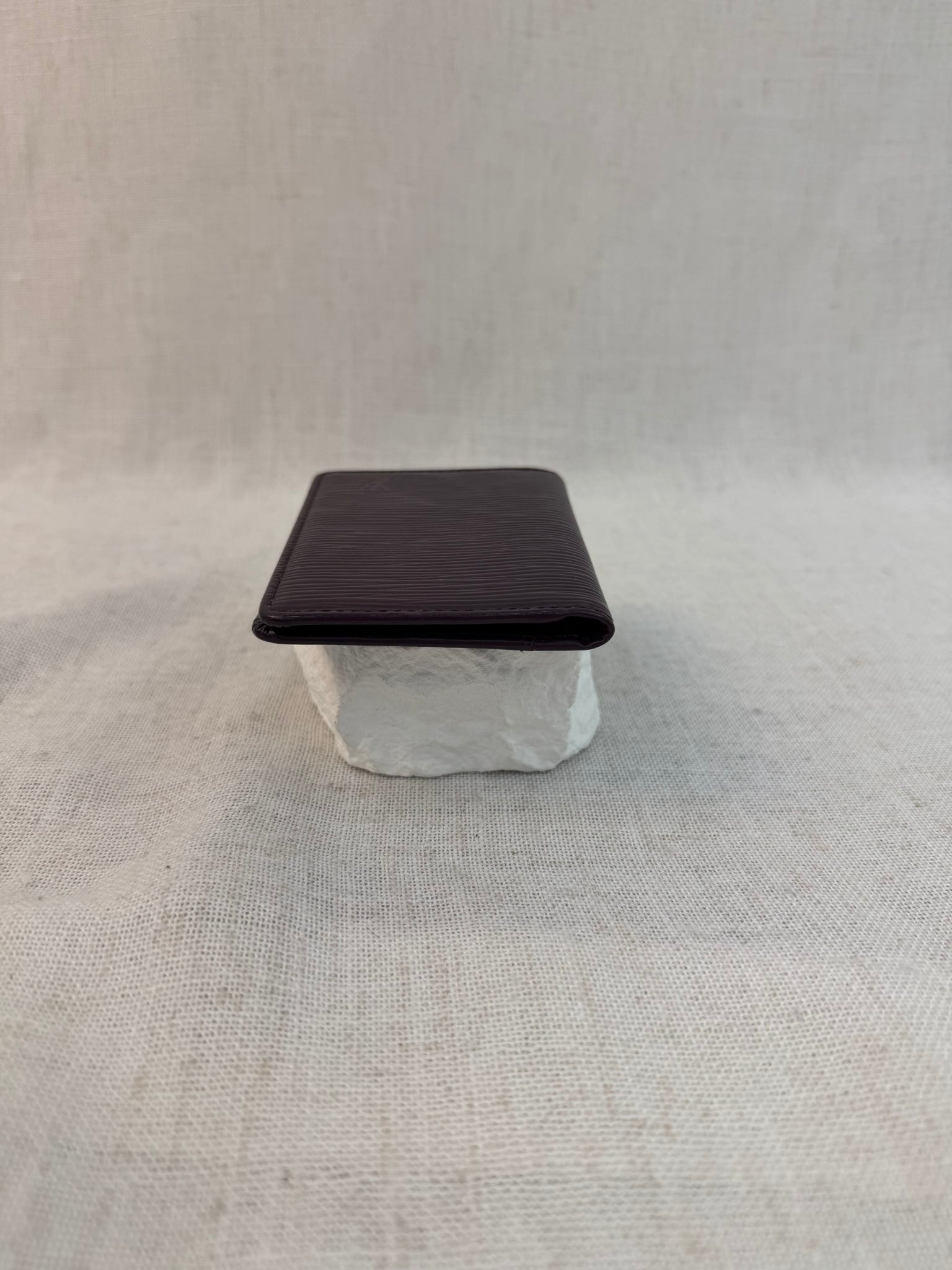 Louis Vuitton Dark Plum Epi Leather Pocket Organizer