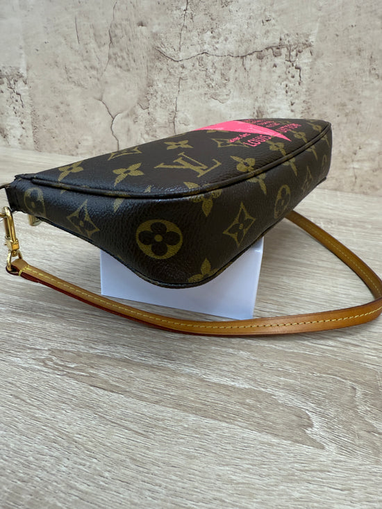 Louis Vuitton Monogram V Line Pochette Shoulder Bag