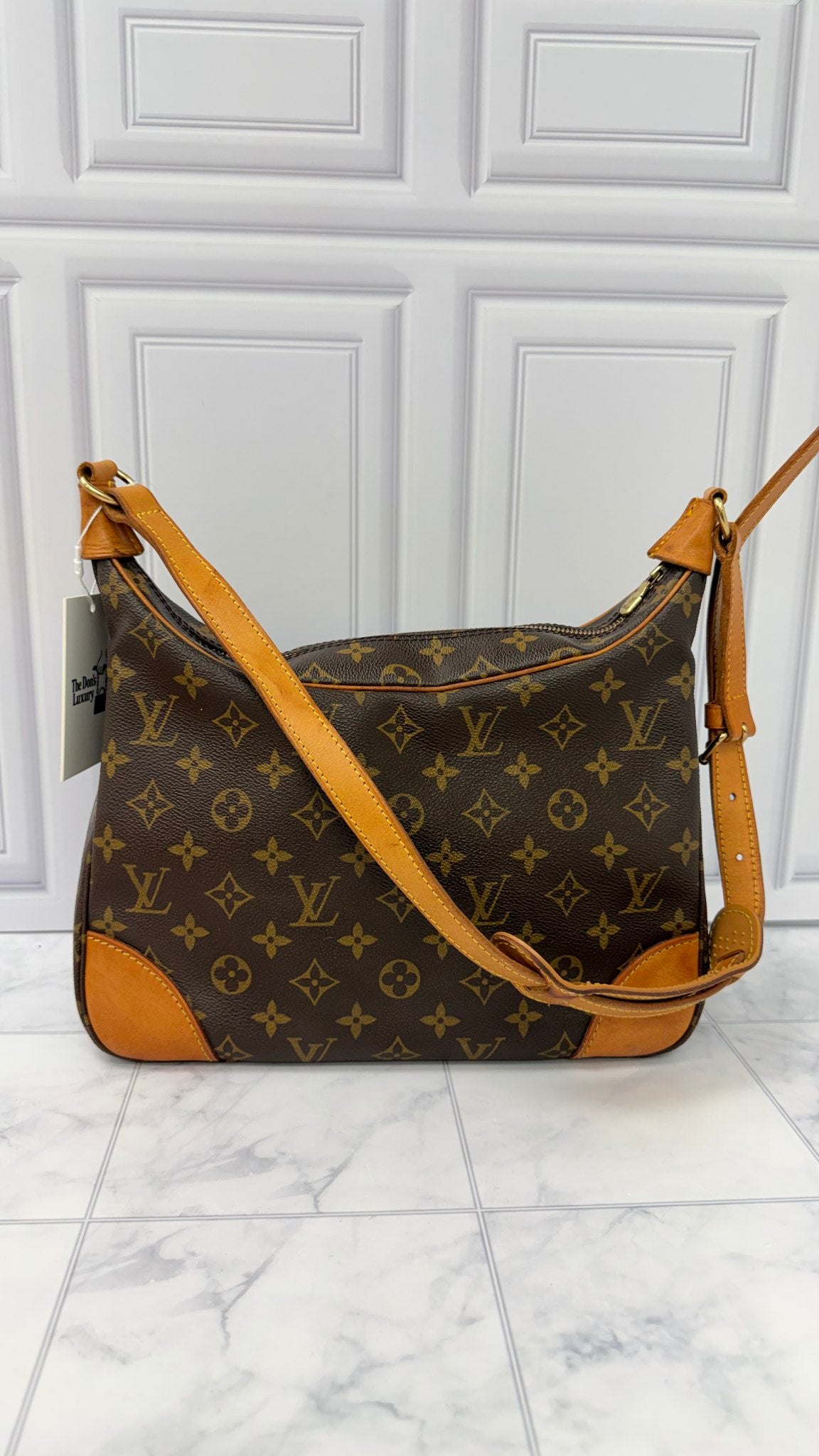 Louis Vuitton Monogram Boulogne Shoulder Bag 
