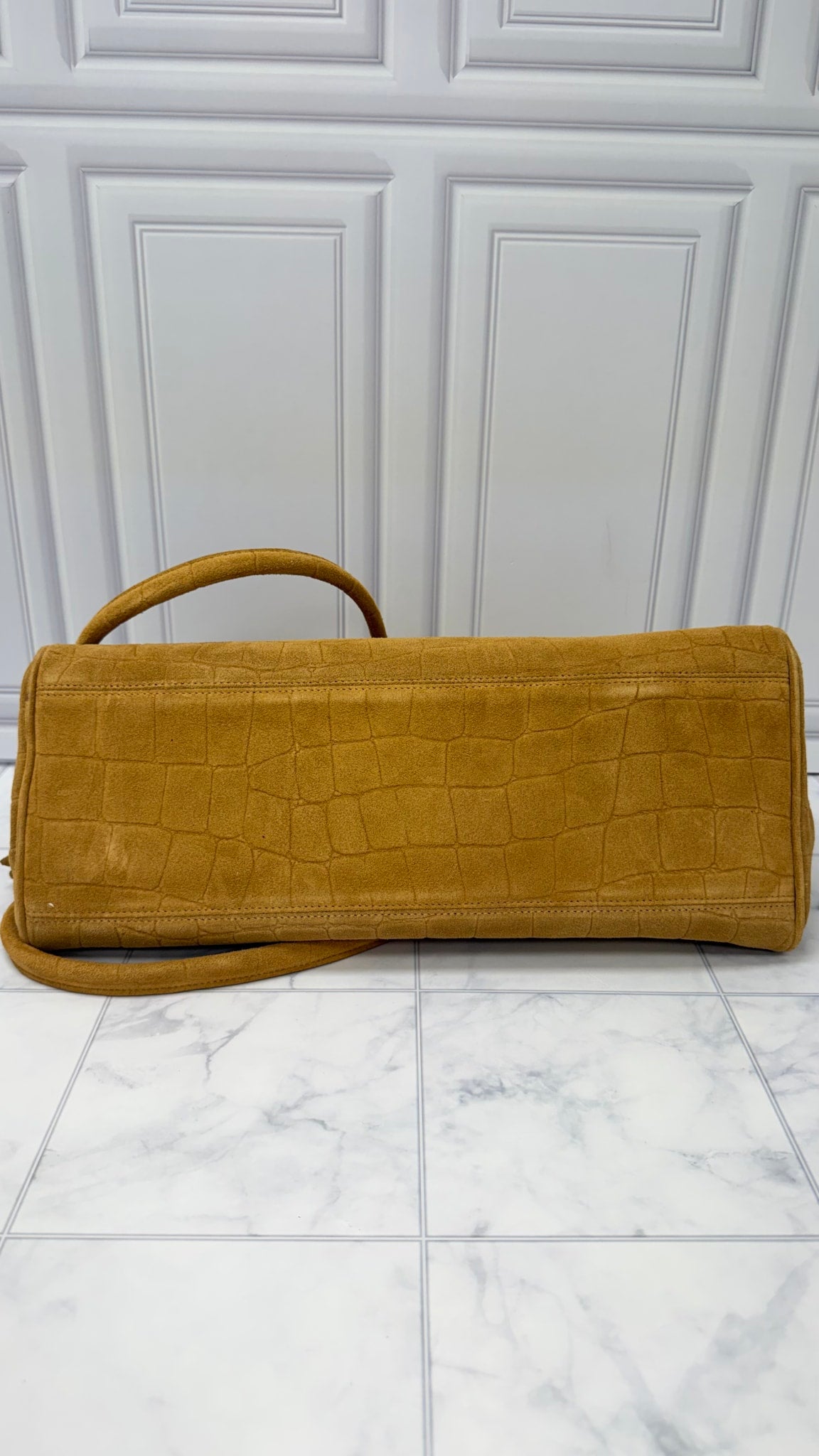BRAND NEW - Jacquemus Camel Suede Leather Le Turismo Shoulder Bag