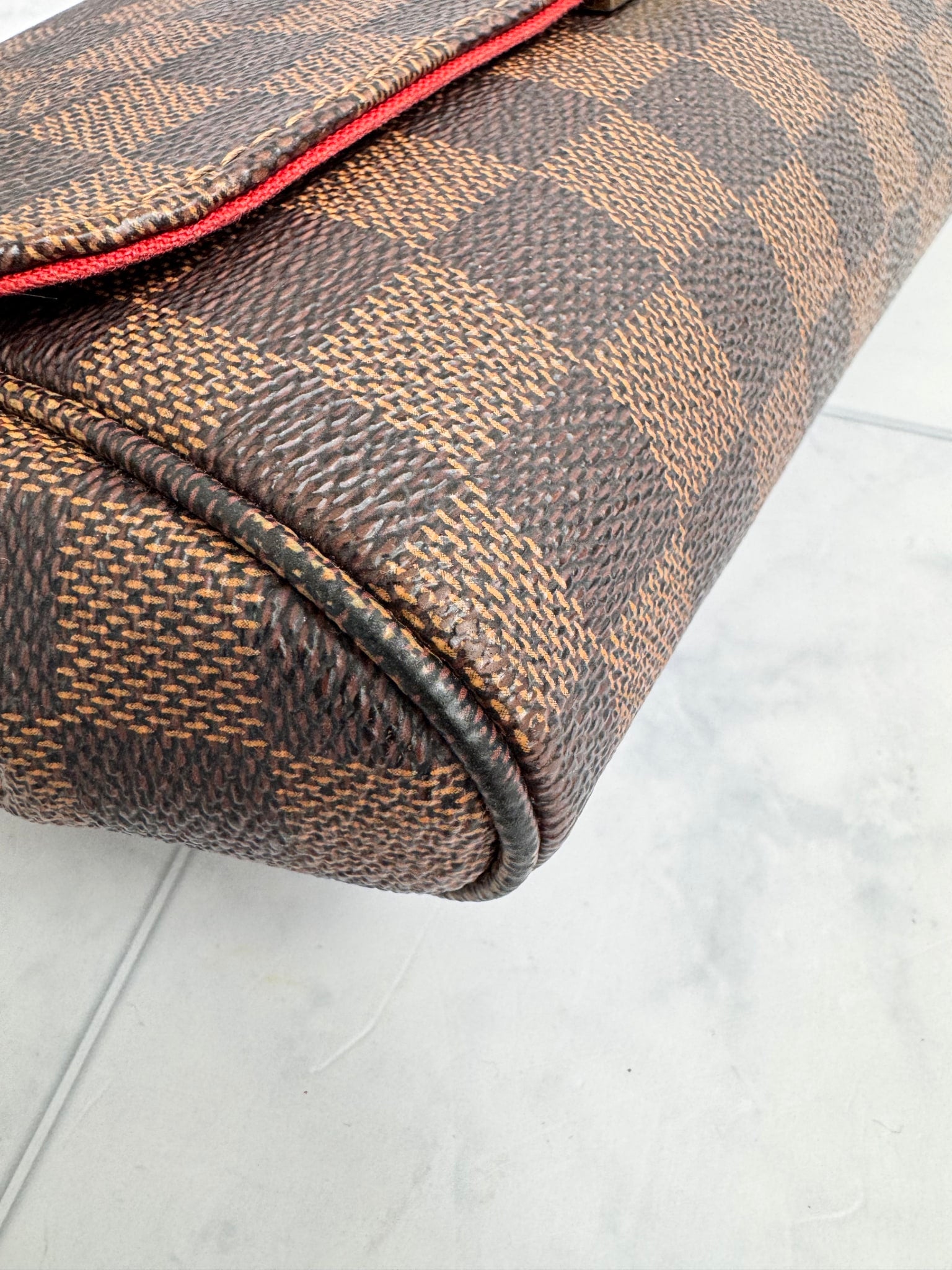 Louis Vuitton Damier Ebene Favorite Crossbody Bag MM