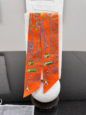 Hermes Orange And Purple Twilly