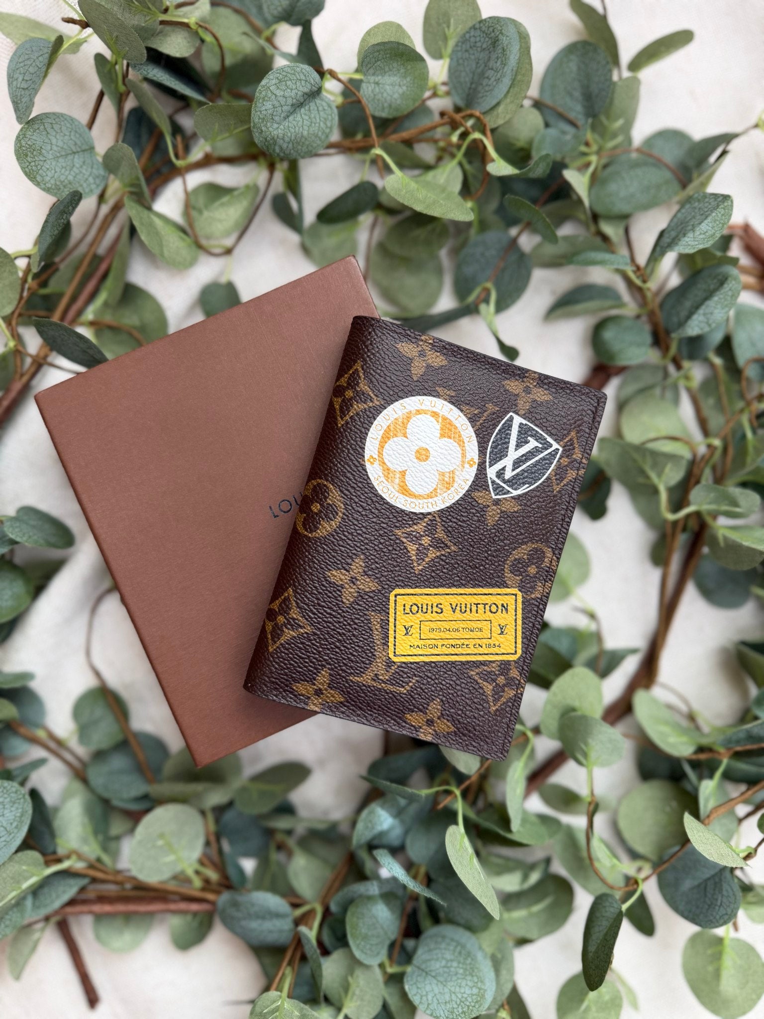 BRAND NEW - Louis Vuitton Monogram  My World Tour Passport Cover 