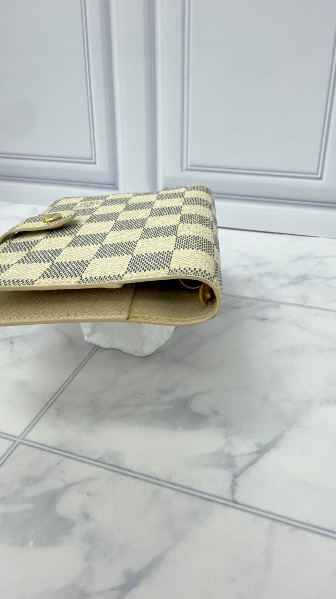 Louis Vuitton Damier Azur Passport Agenda PM Cover 