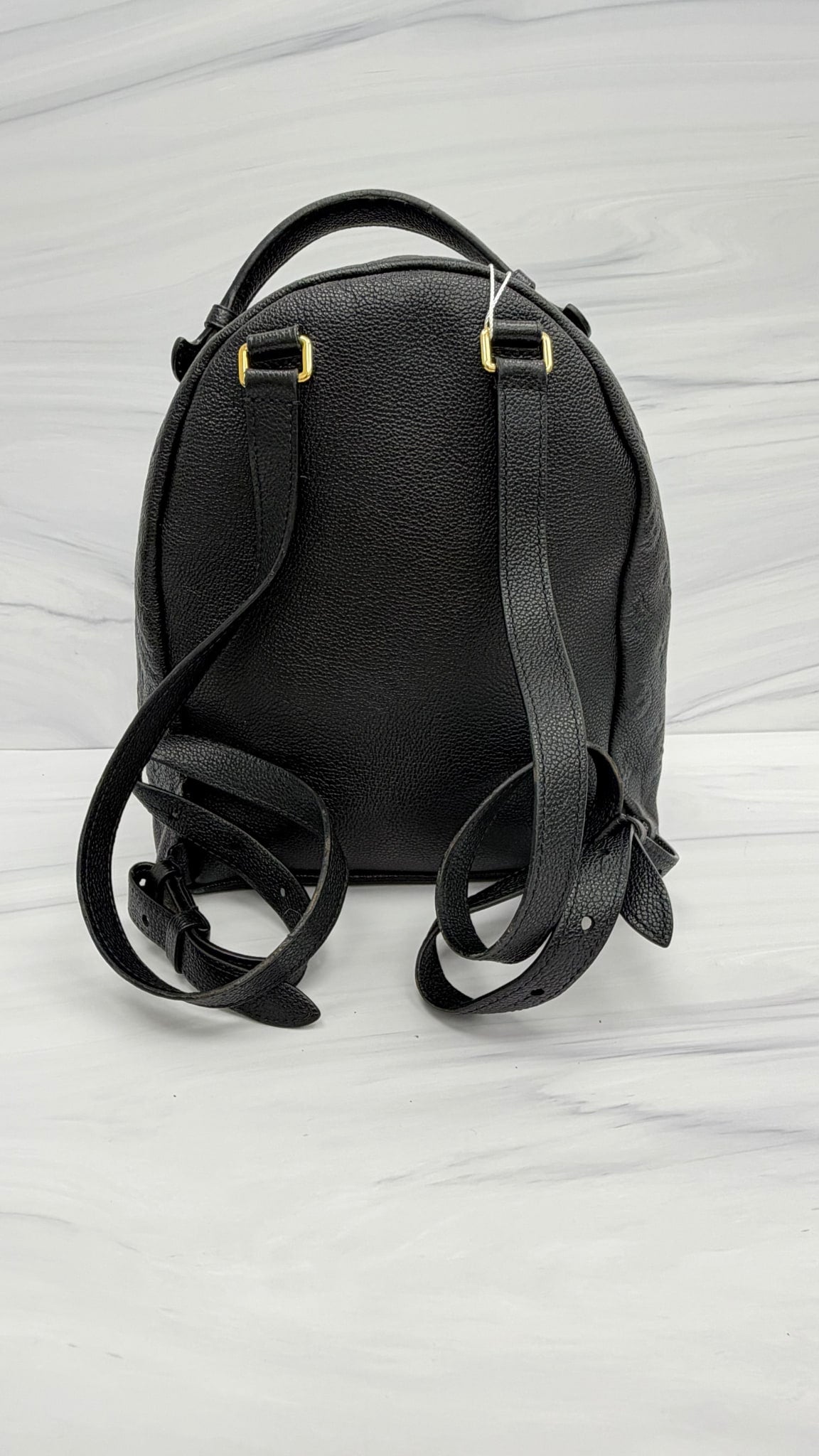 Louis Vuitton Black Empreinte Leather Sorbonne Backpack