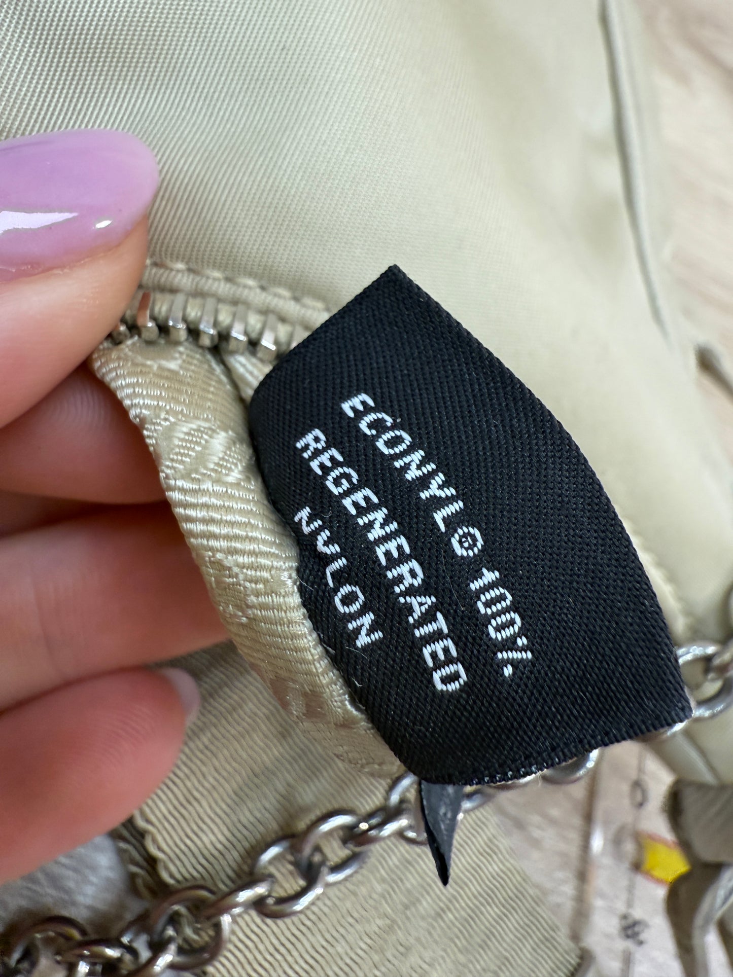 Prada Tan Nylon Re-Edition Crossbody