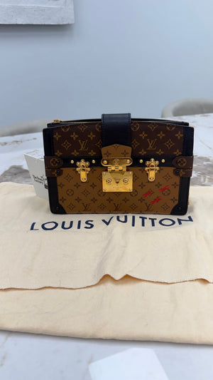 Louis Vuitton Monogram Reverse Trunk Crossbody Bag