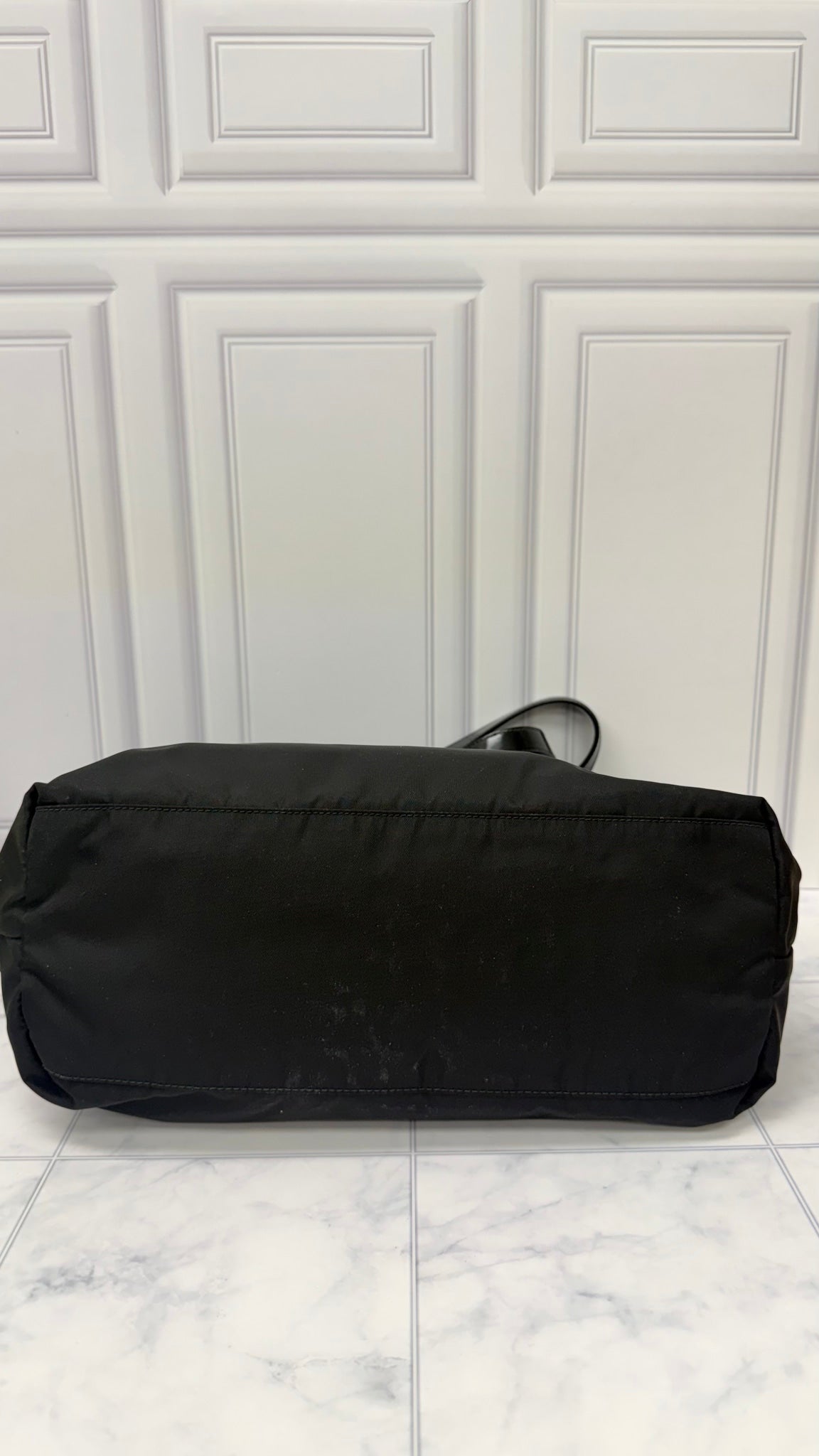 Prada Black Nylon Tote Bag