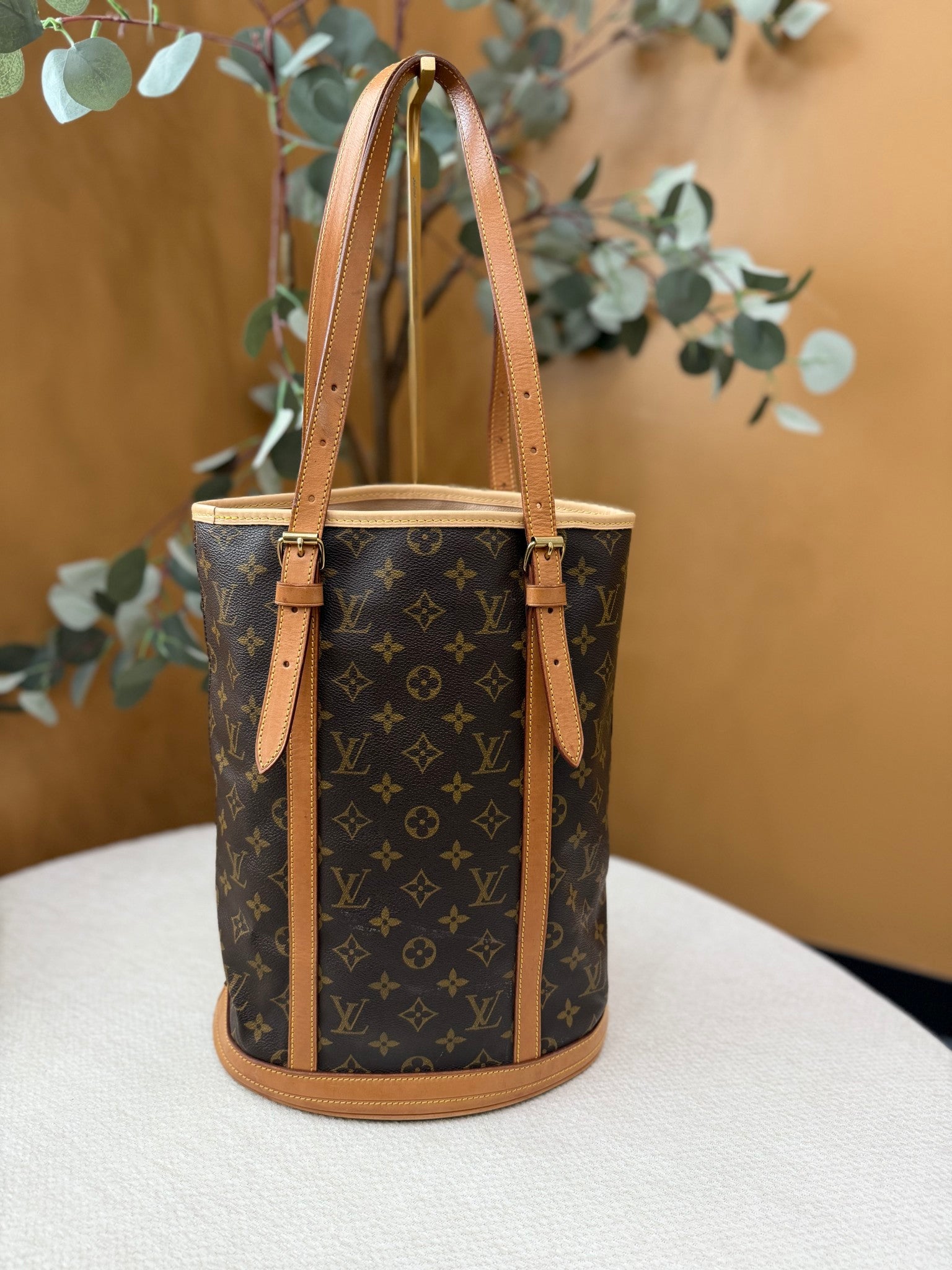 Louis Vuitton Monogram GM Bucket Bag