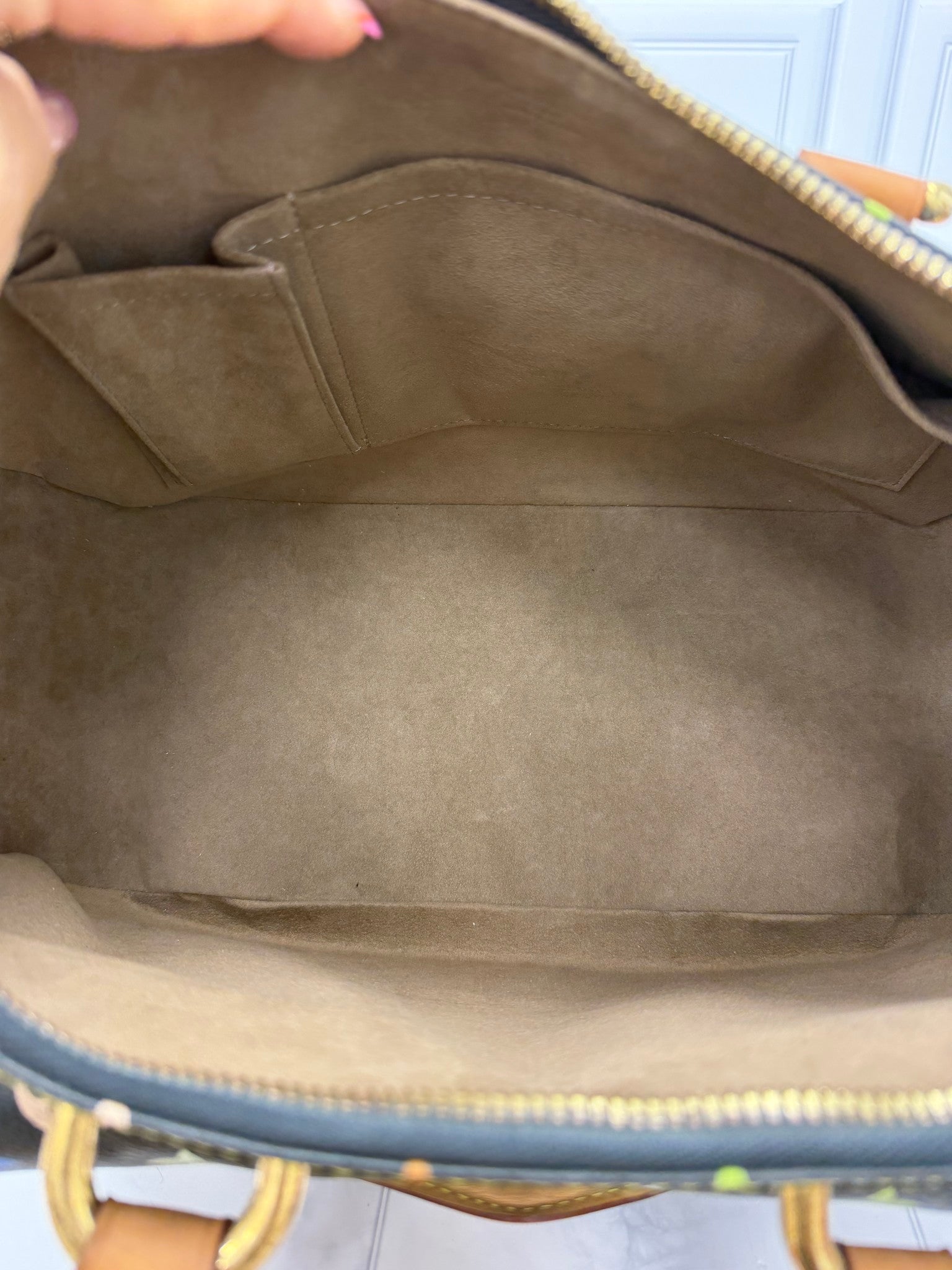 Louis Vuitton Black Multicolor Monogram  Rita Handbag