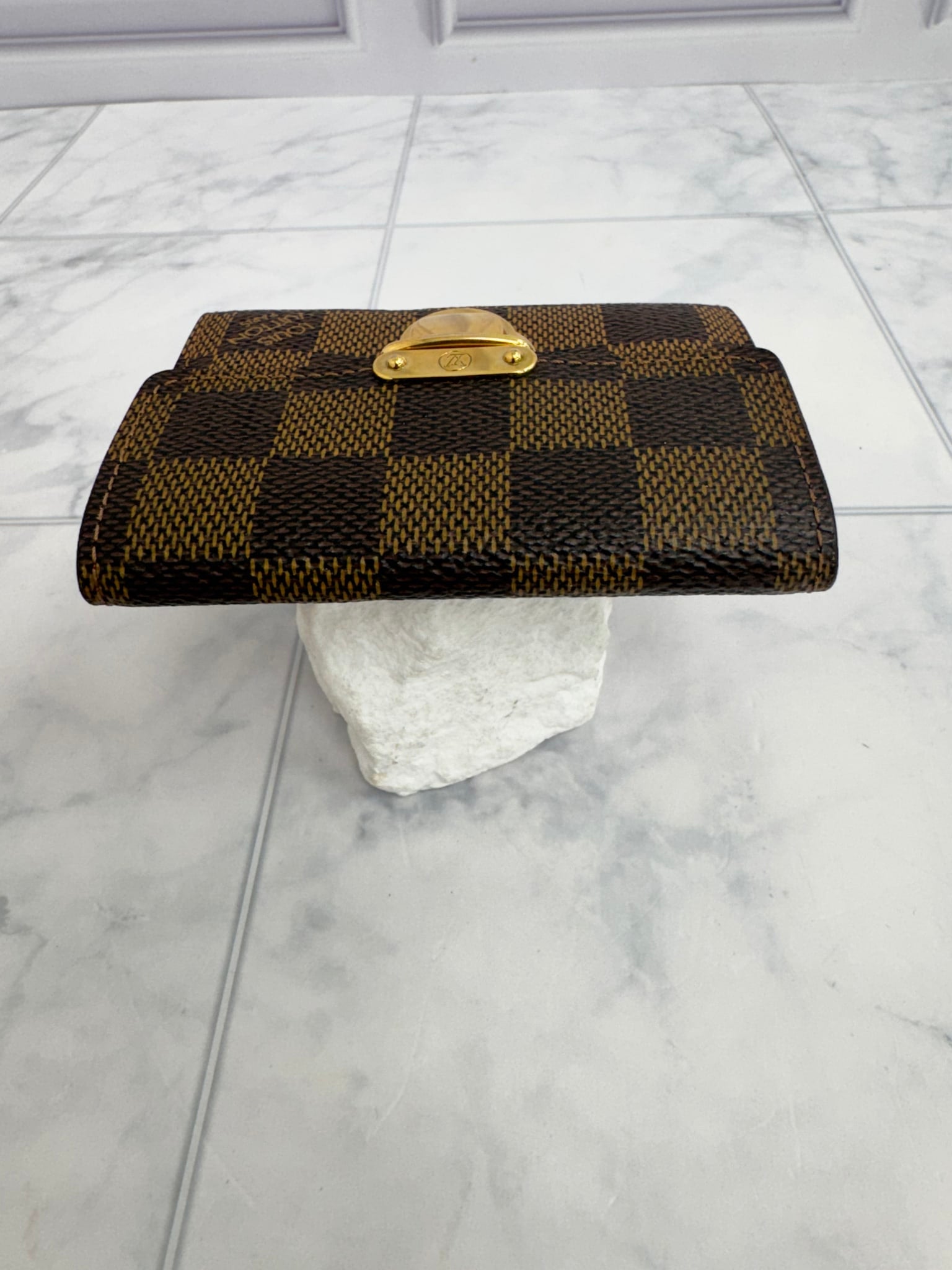 Louis Vuitton Damier Ebene Koala Compact Wallet