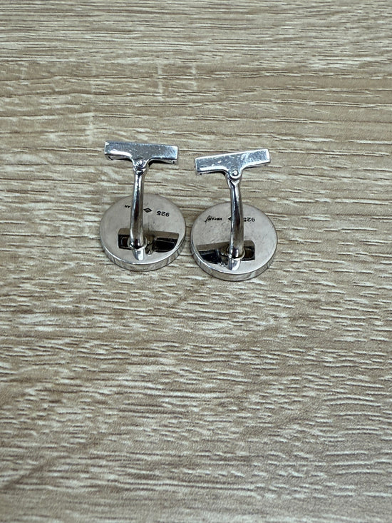 Louis Vuitton Damier Ebene Cuff Links