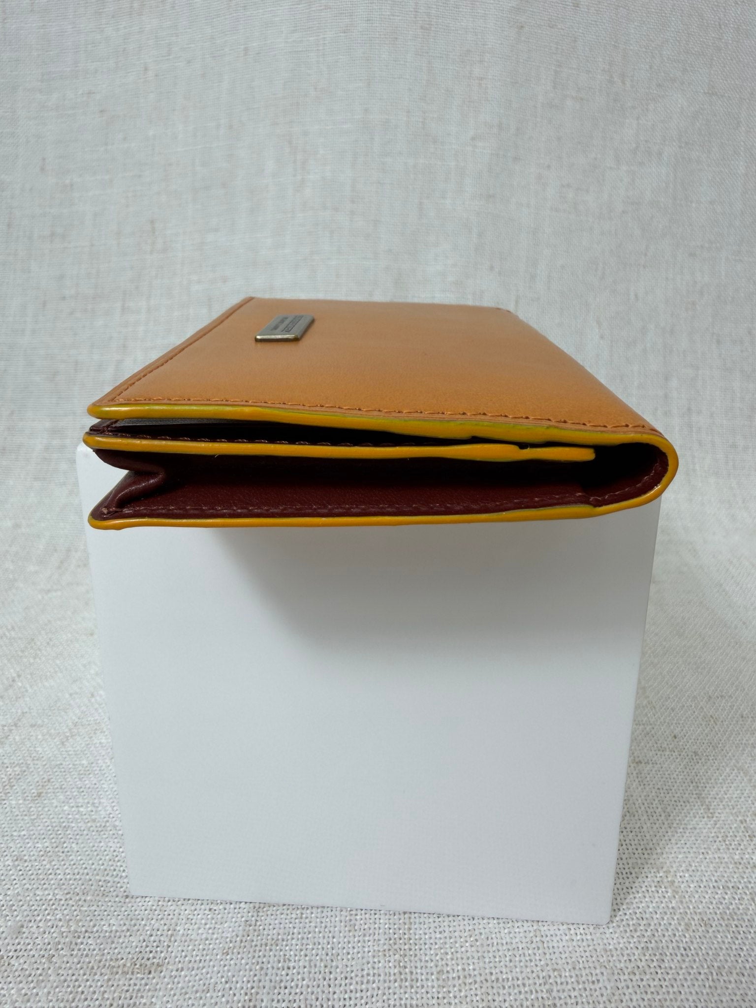 Burberry Mustard Leather Card Case