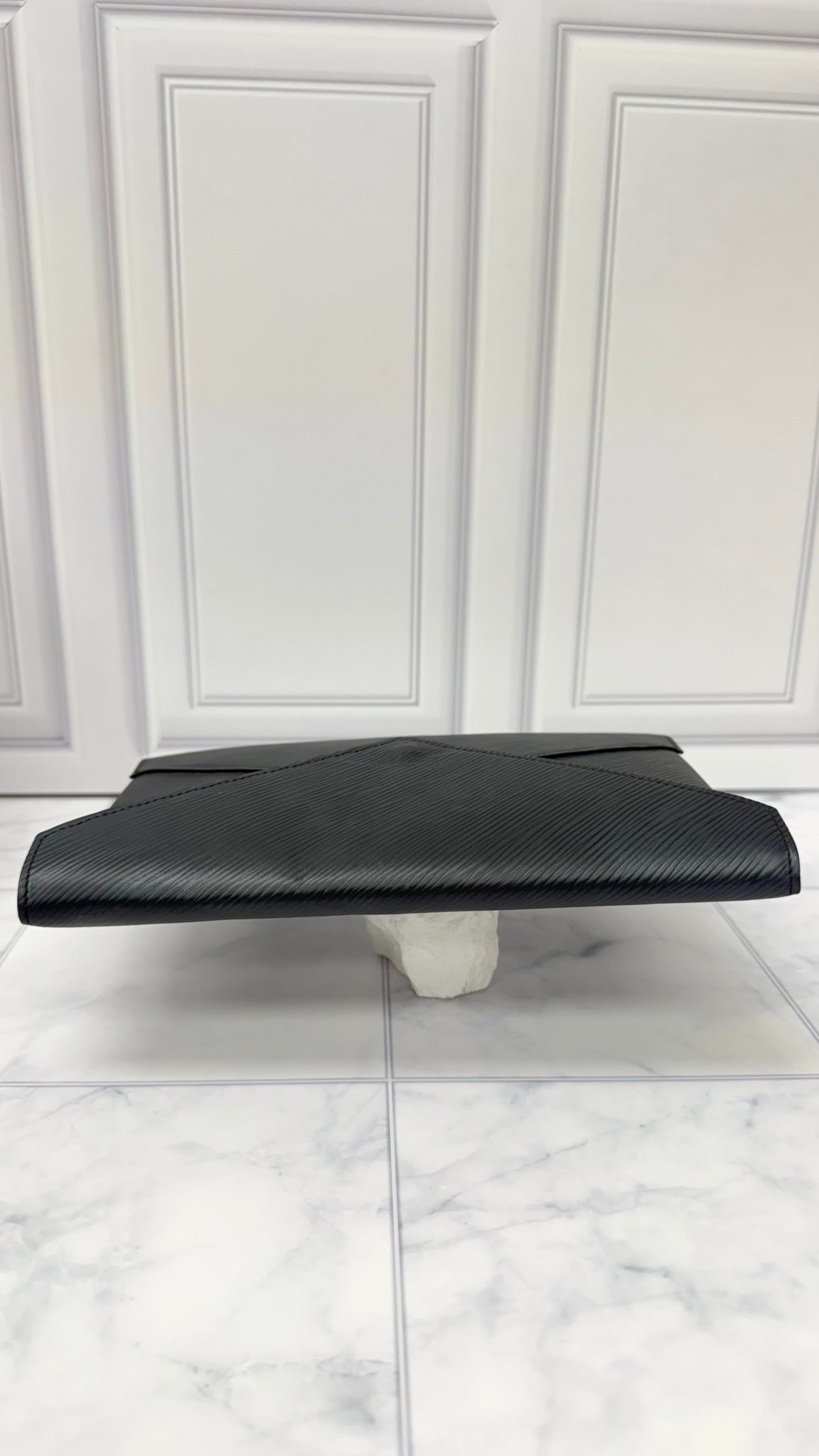 Louis Vuitton Black Epi Large Kirigami Pochette Clutch
