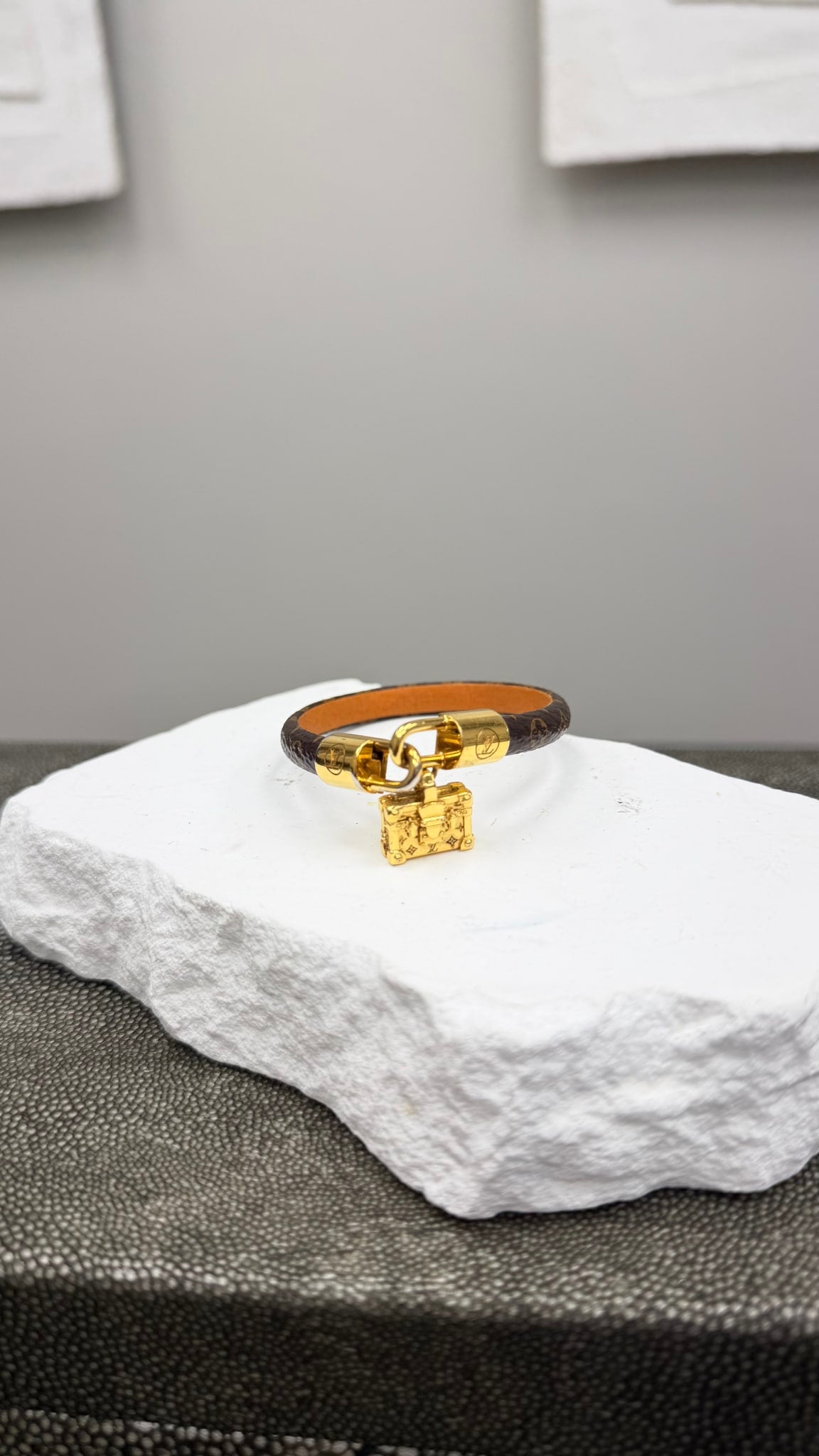 Louis Vuitton Monogram Petite Malle Bracelet