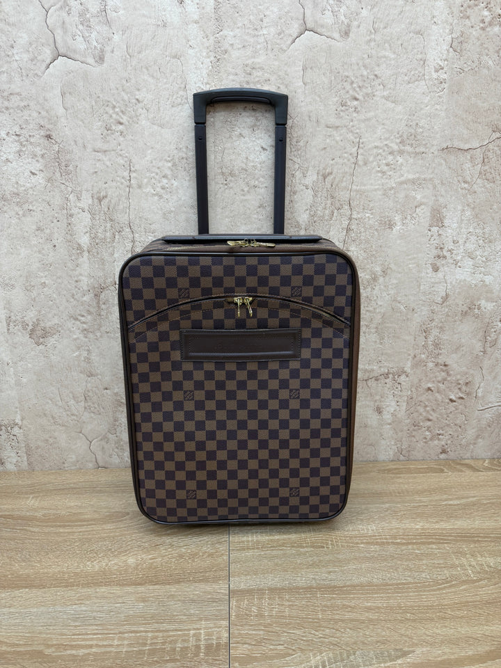 Louis Vuitton Damier Ebene Pégase 45 Rolling Luggage 
