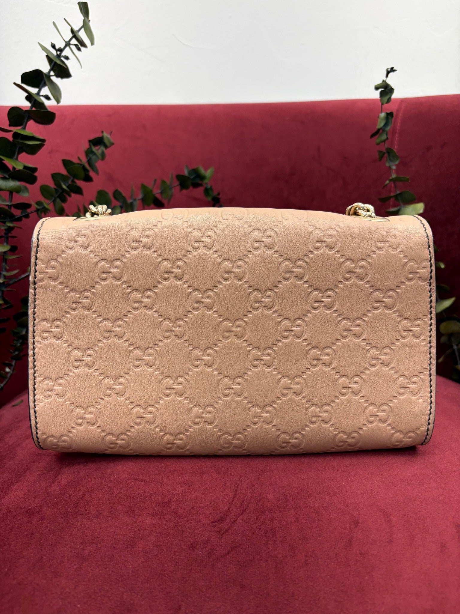 Gucci Guccissima Medium Emily Chain Shoulder Bag
