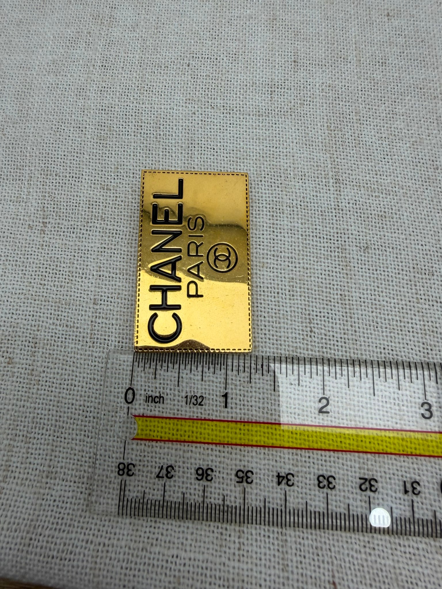 Chanel Gold Tone Brooch