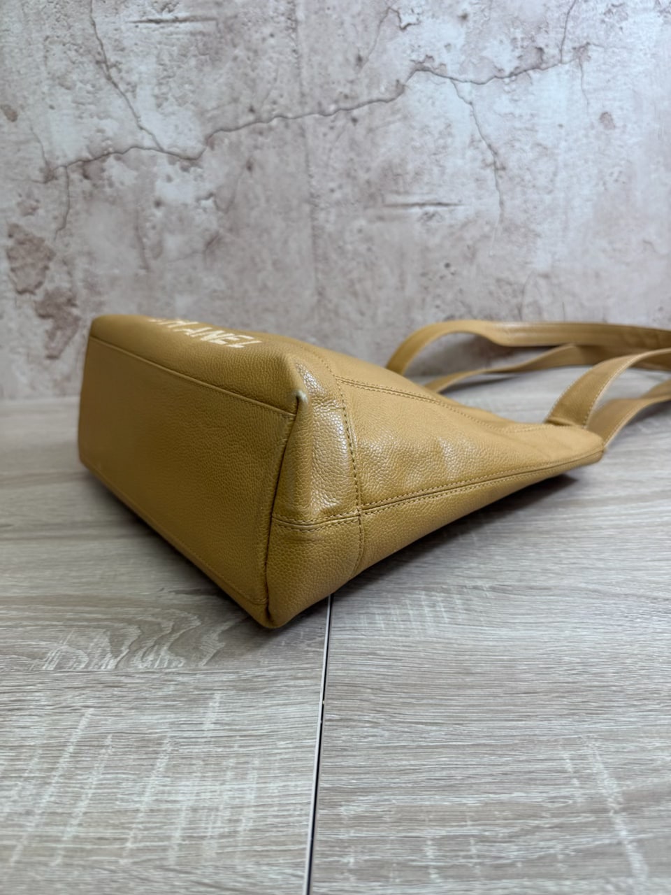 Chanel Tan Caviar Tote Bag