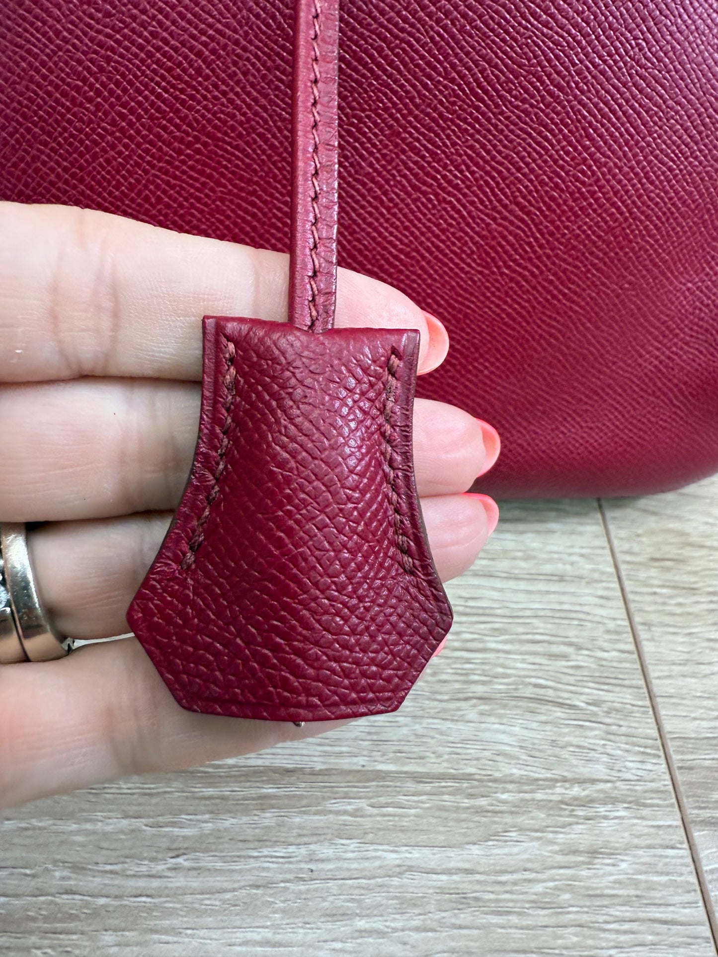 Hermes Tosca Epsom Leather Birkin 35 