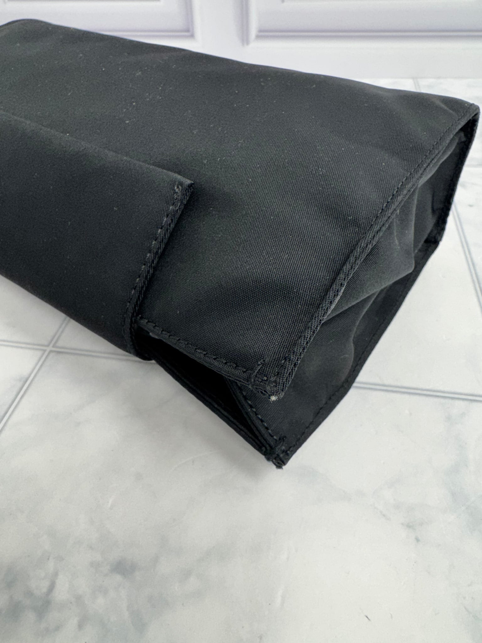 Prada Black Nylon Clutch Bag