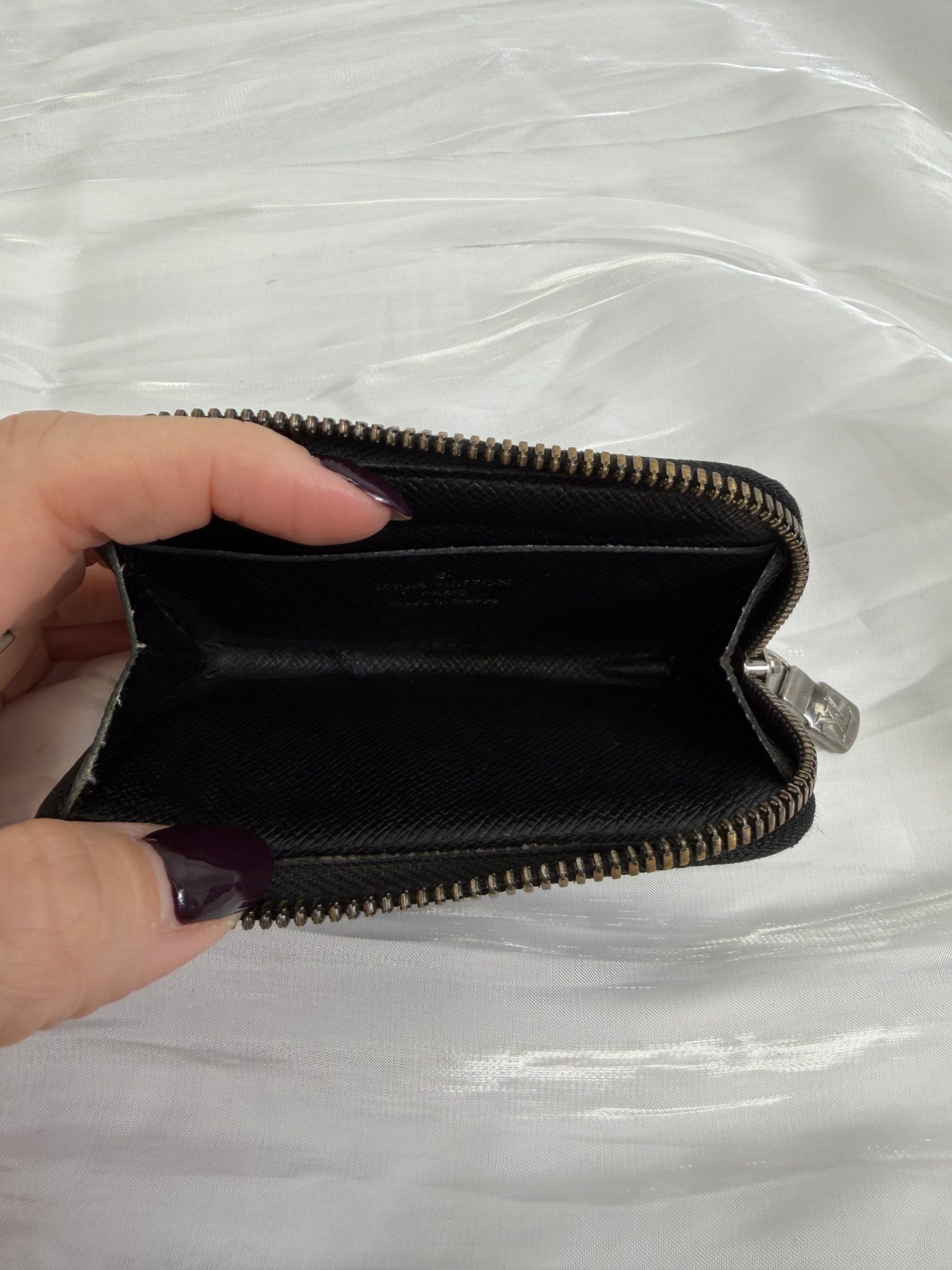 Louis Vuitton Monogram Eclipse Coin Case 