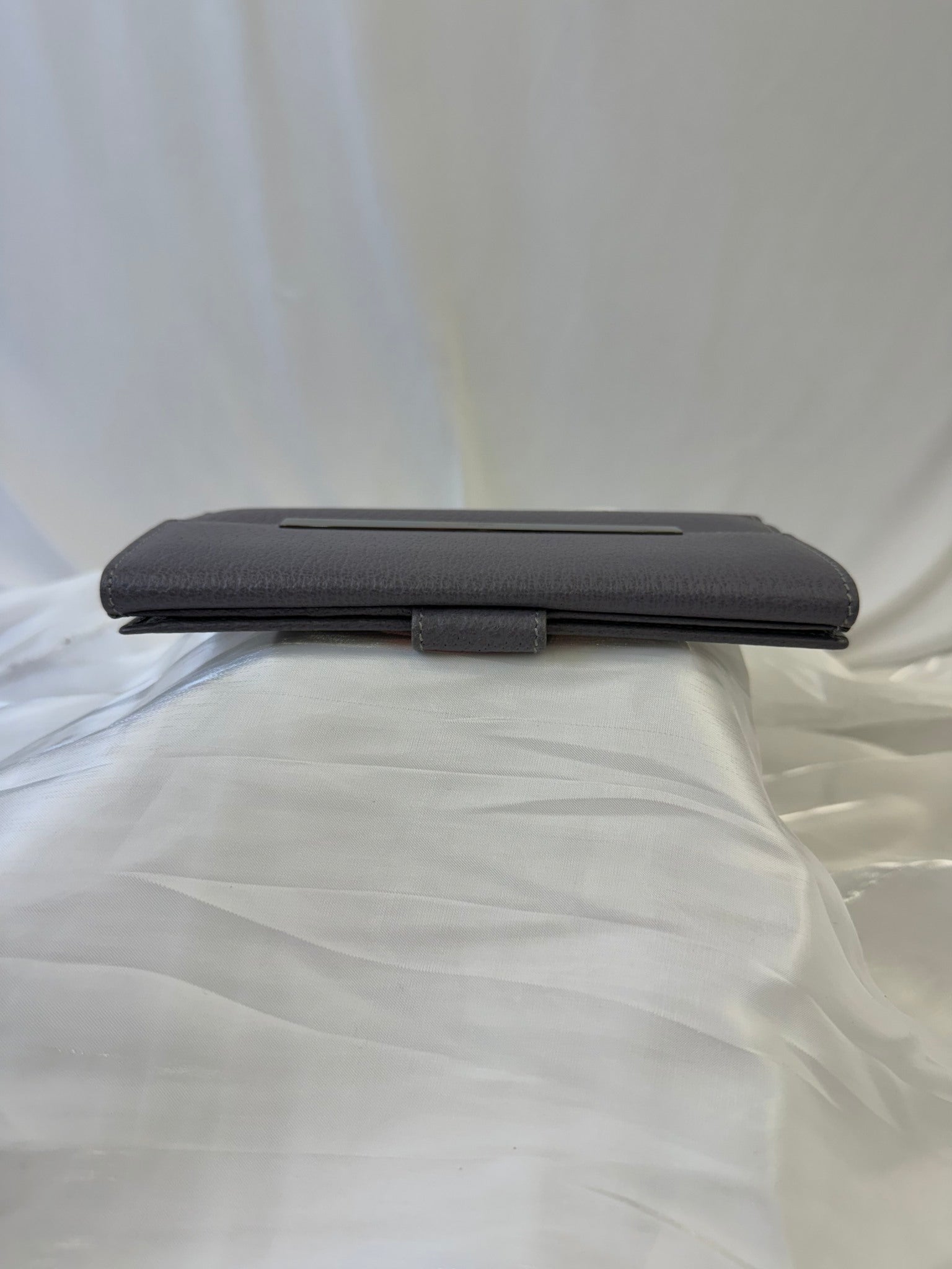 Gucci Lavender Leather Long Snap Wallet