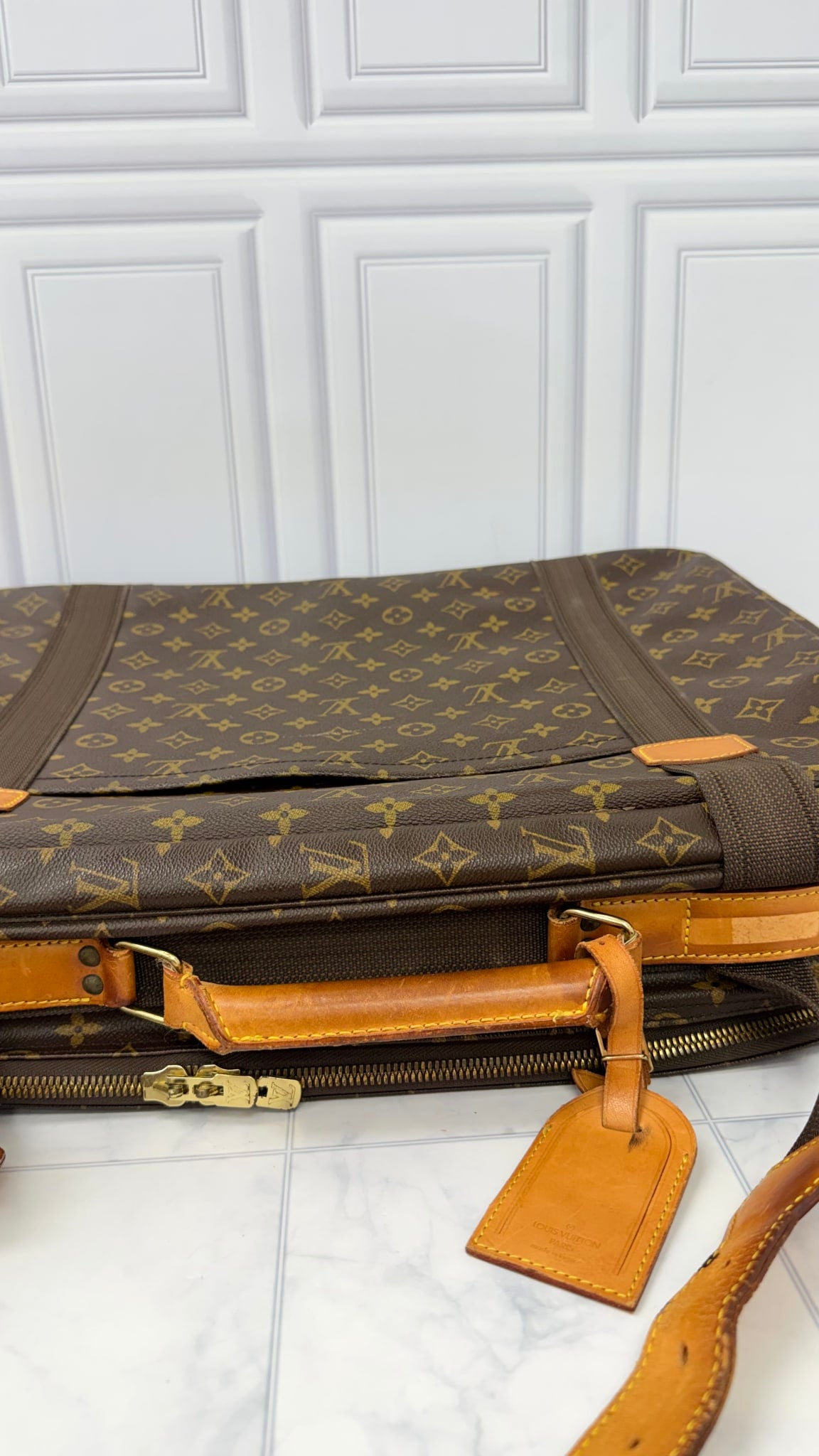 Louis Vuitton Monogram Satellite 53 Suitcase 