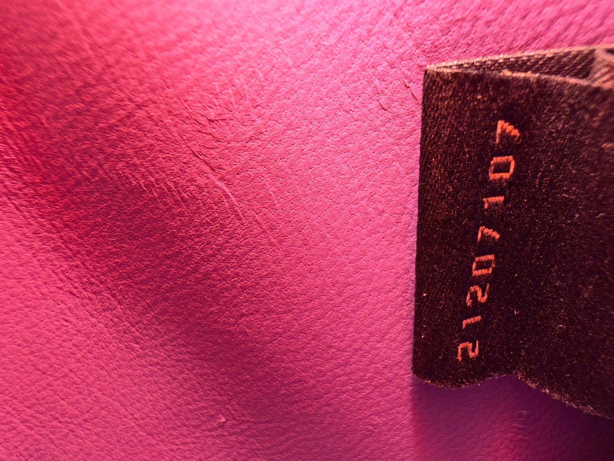 Bvlgari Orange Stingray Serpenti Bag