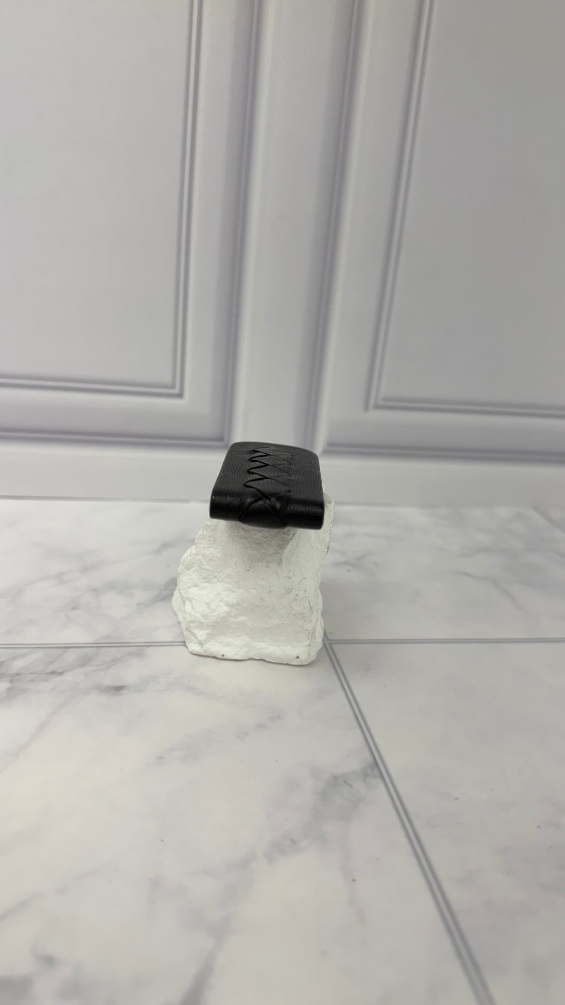 Bottega Veneta Black Intrecciato Leather Money Clip 
