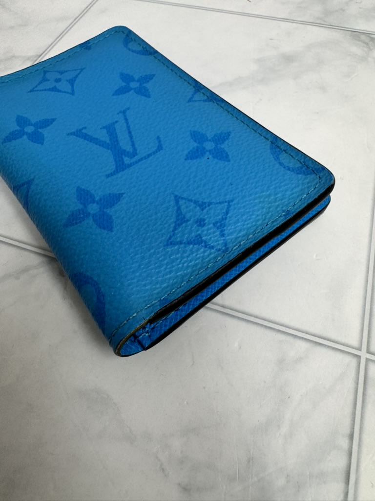 Louis Vuitton Lagoon Blue Pocket Organizer