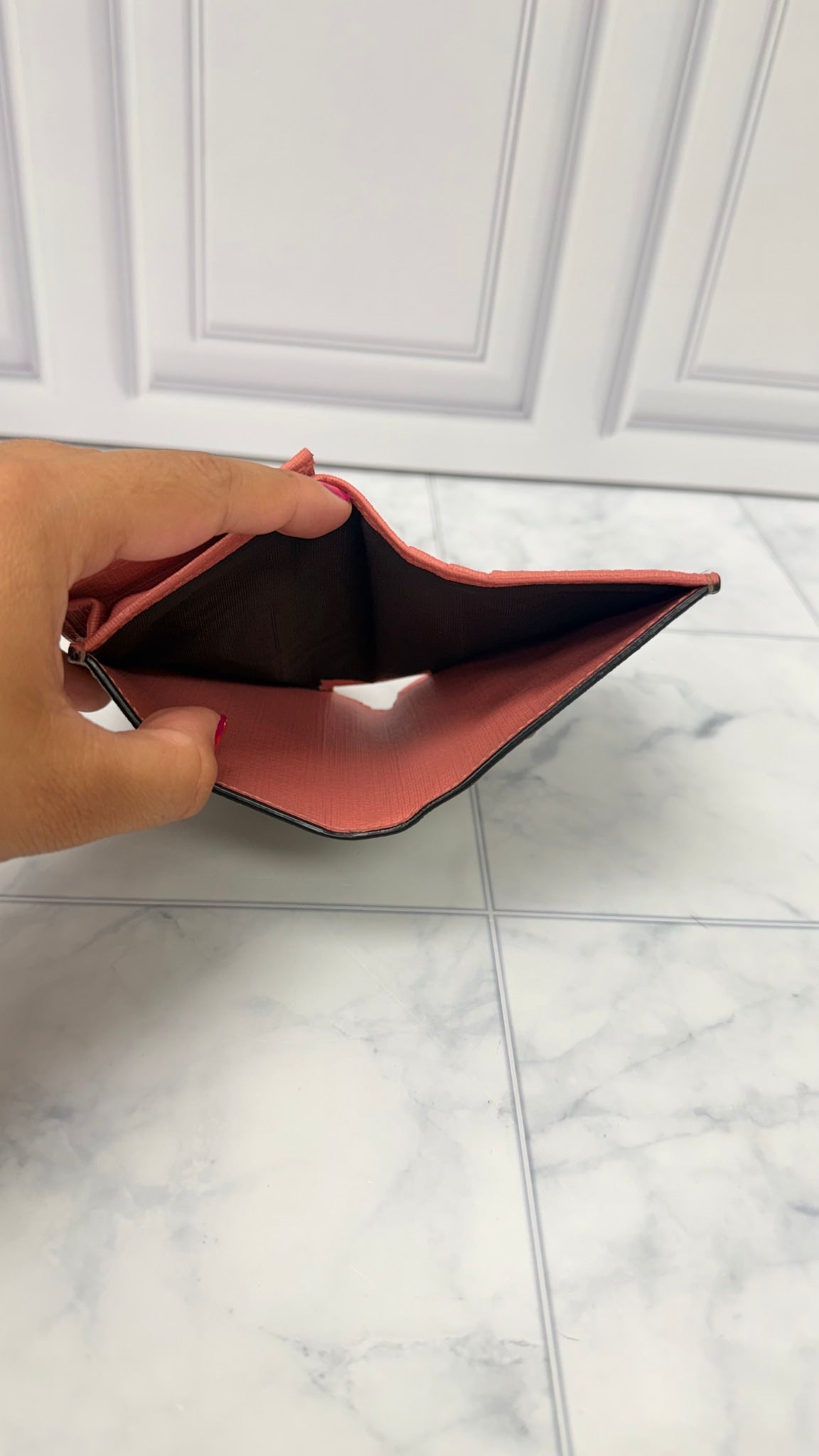 Gucci GG Supreme Face Embroidered Compact Wallet