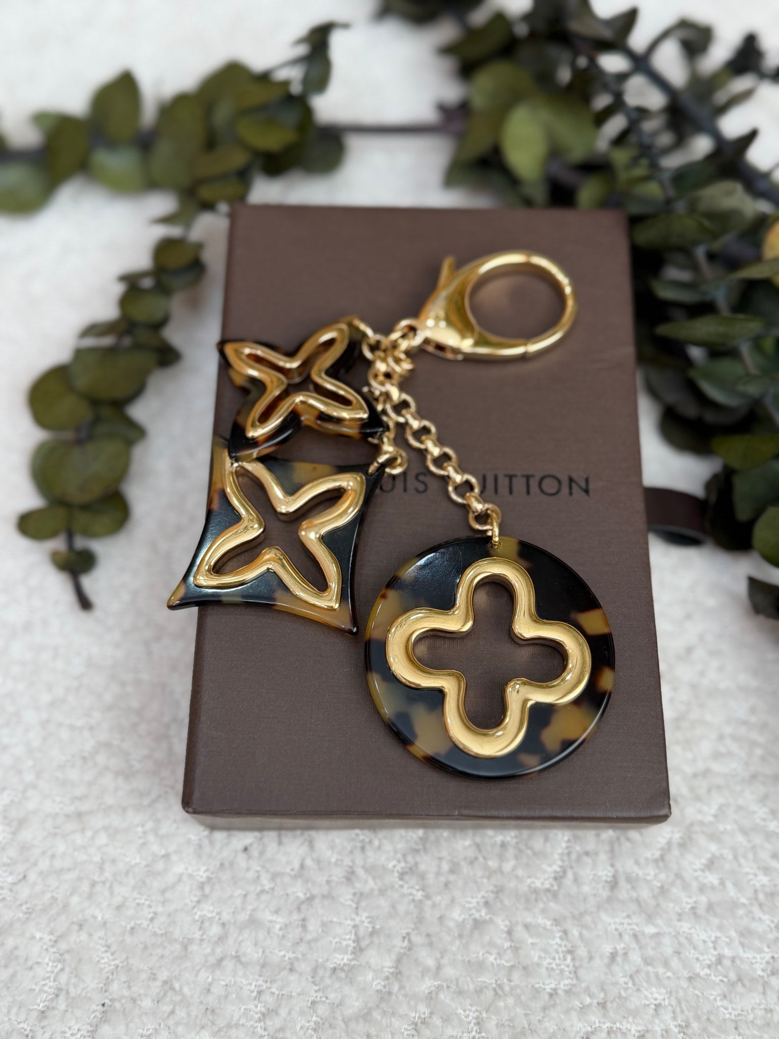 Louis Vuitton Tortoise Shell Insolence Bag Charm