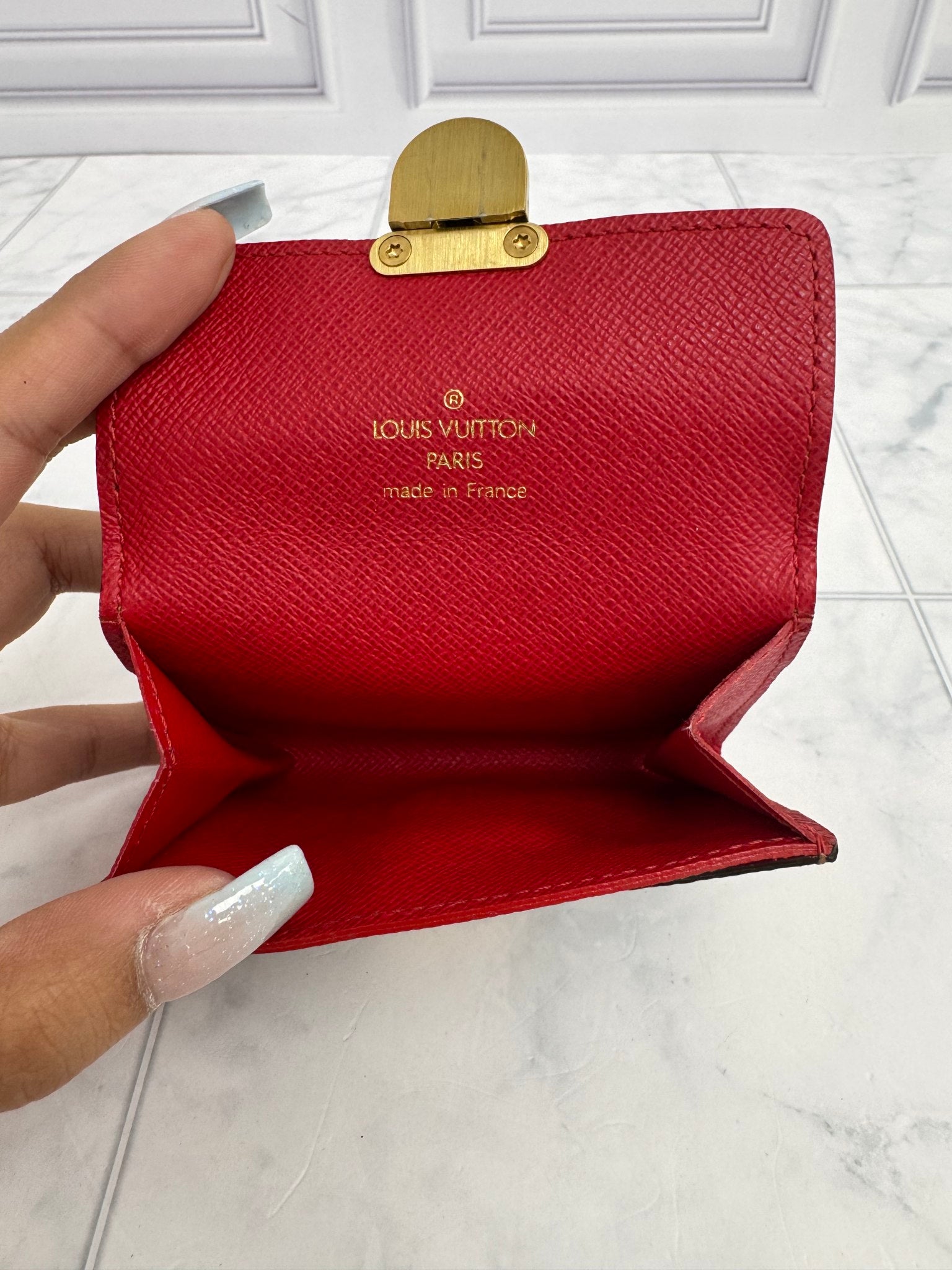 Louis Vuitton Damier Ebene Koala Compact Wallet