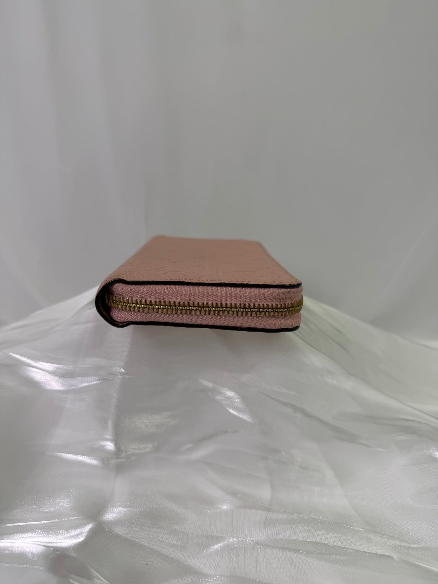 Louis Vuitton Pink Monogram Empreinte Zippy Wallet