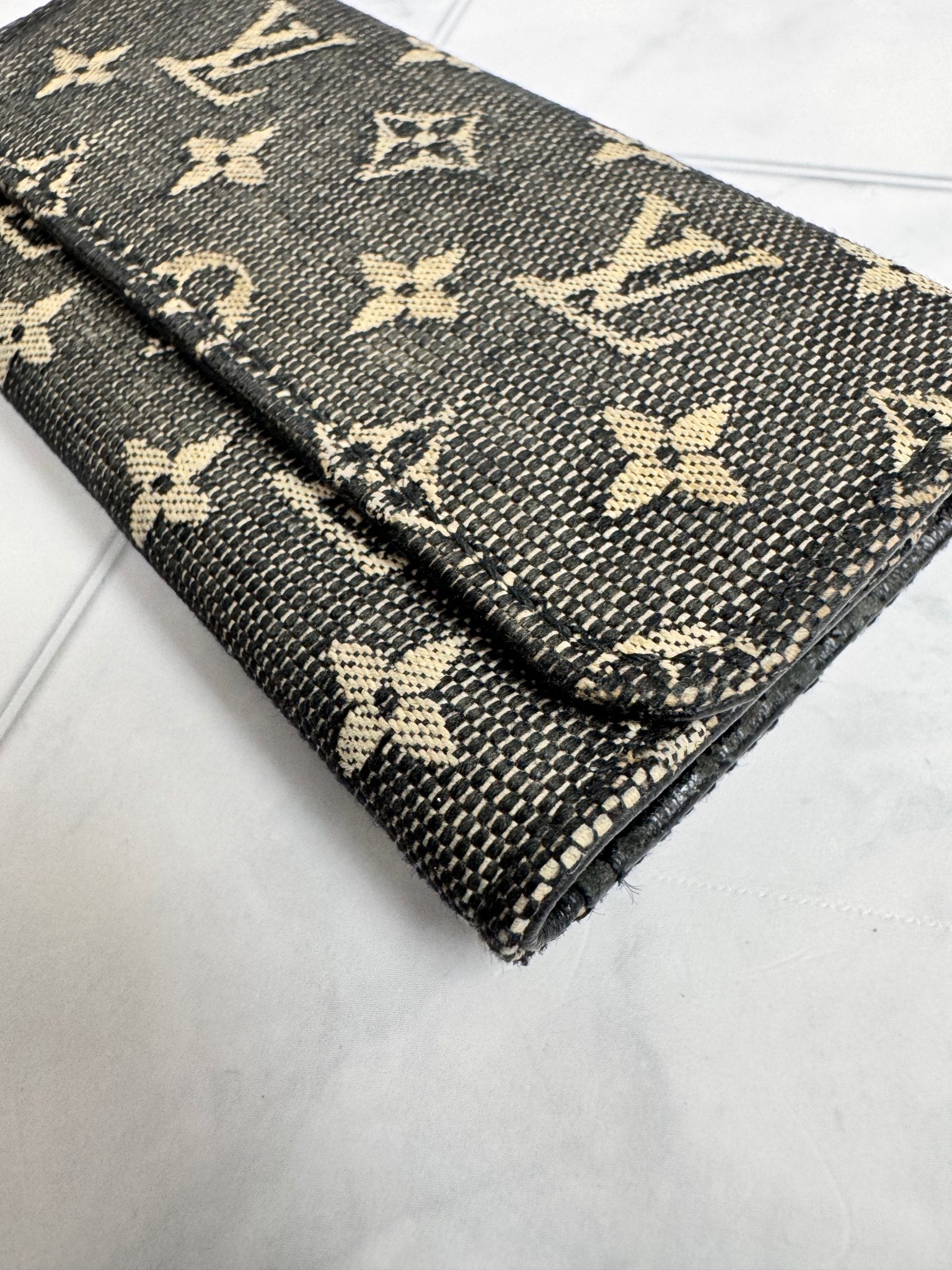 Louis Vuitton Denim Monogram Key Holder