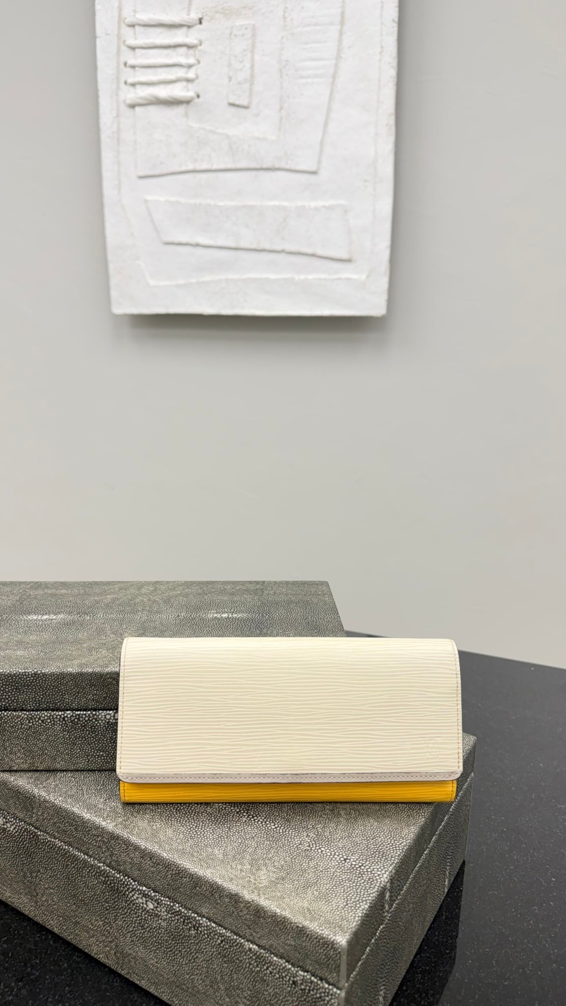 Louis Vuitton Tricolor Epi Leather  Leather Flore Long Wallet