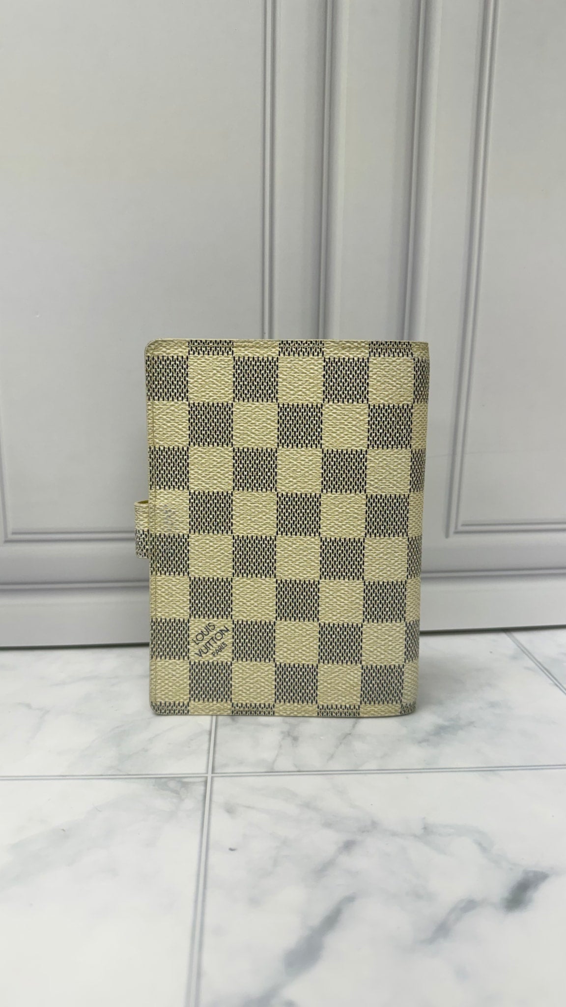 Louis Vuitton Damier Azur Passport Agenda Cover PM 