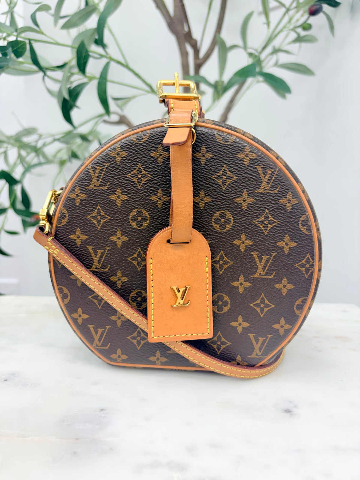 Louis Vuitton Monogram Boite Chapeau Crossbody Bag